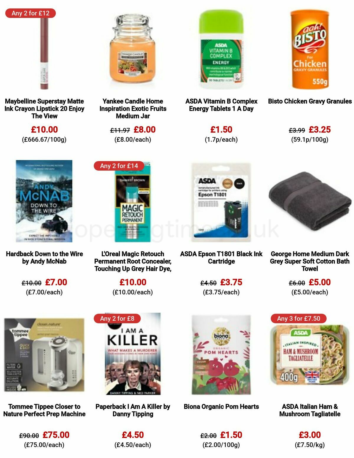 ASDA Offers from 20 January