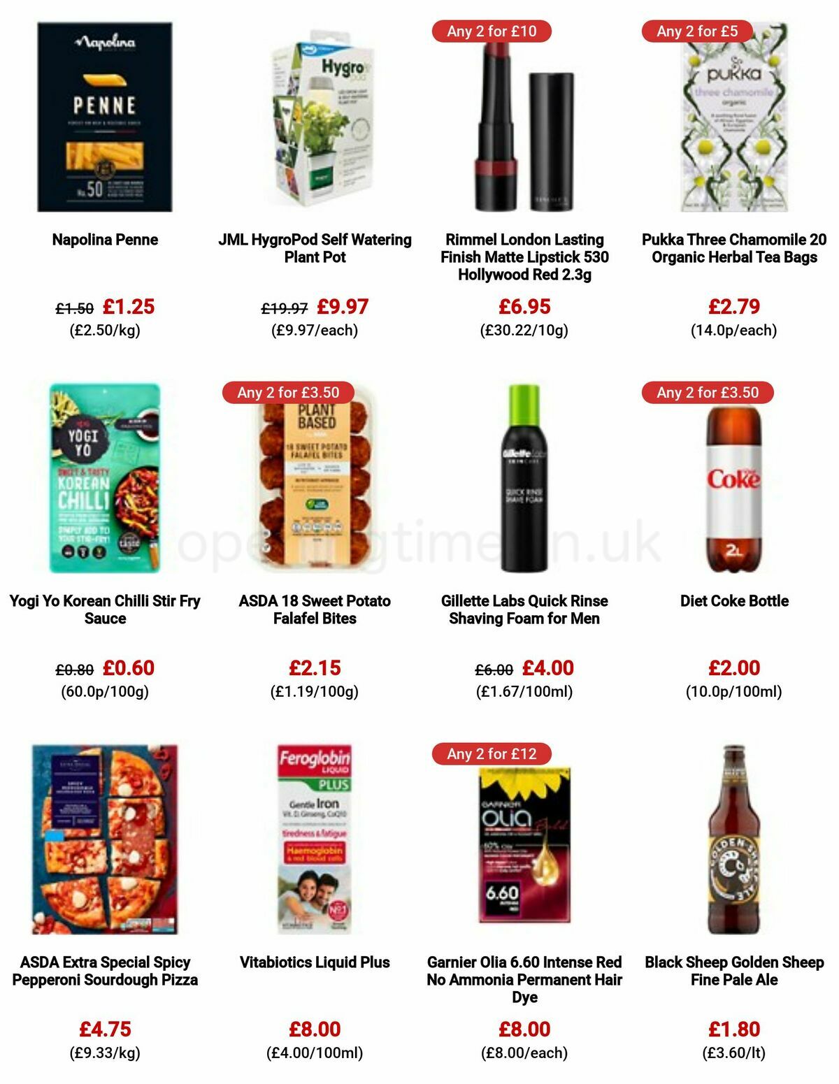 ASDA Offers from 20 January