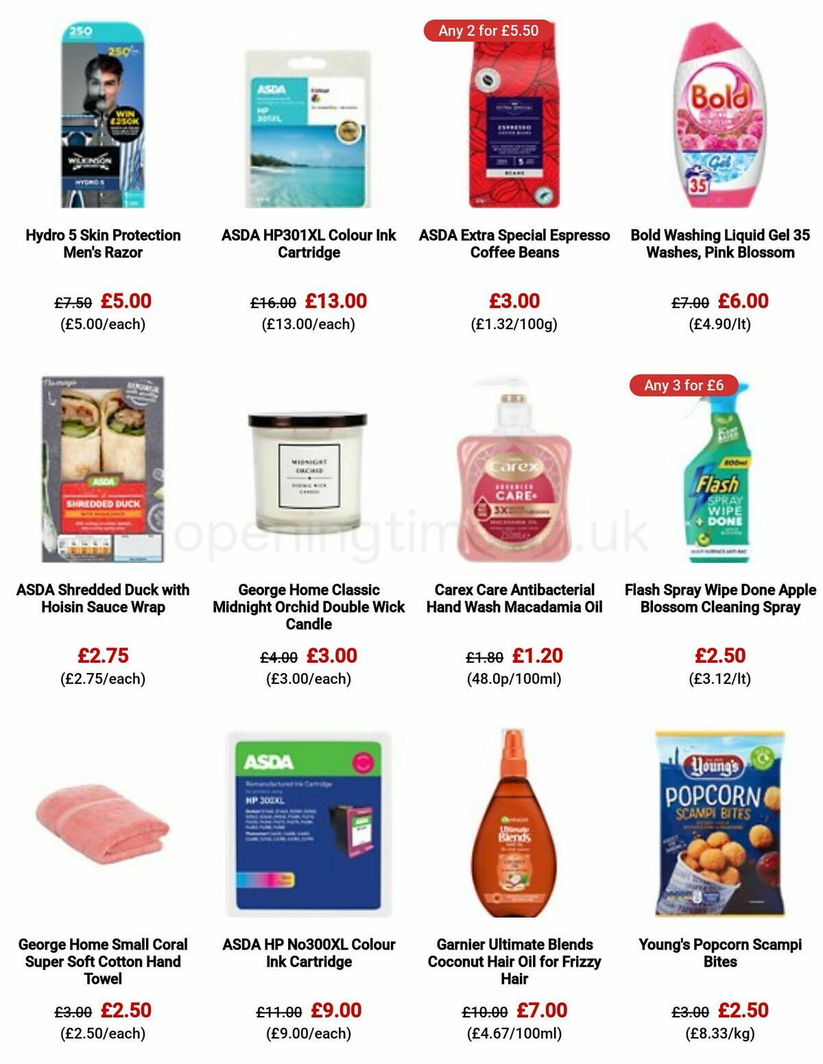 ASDA Offers from 20 January