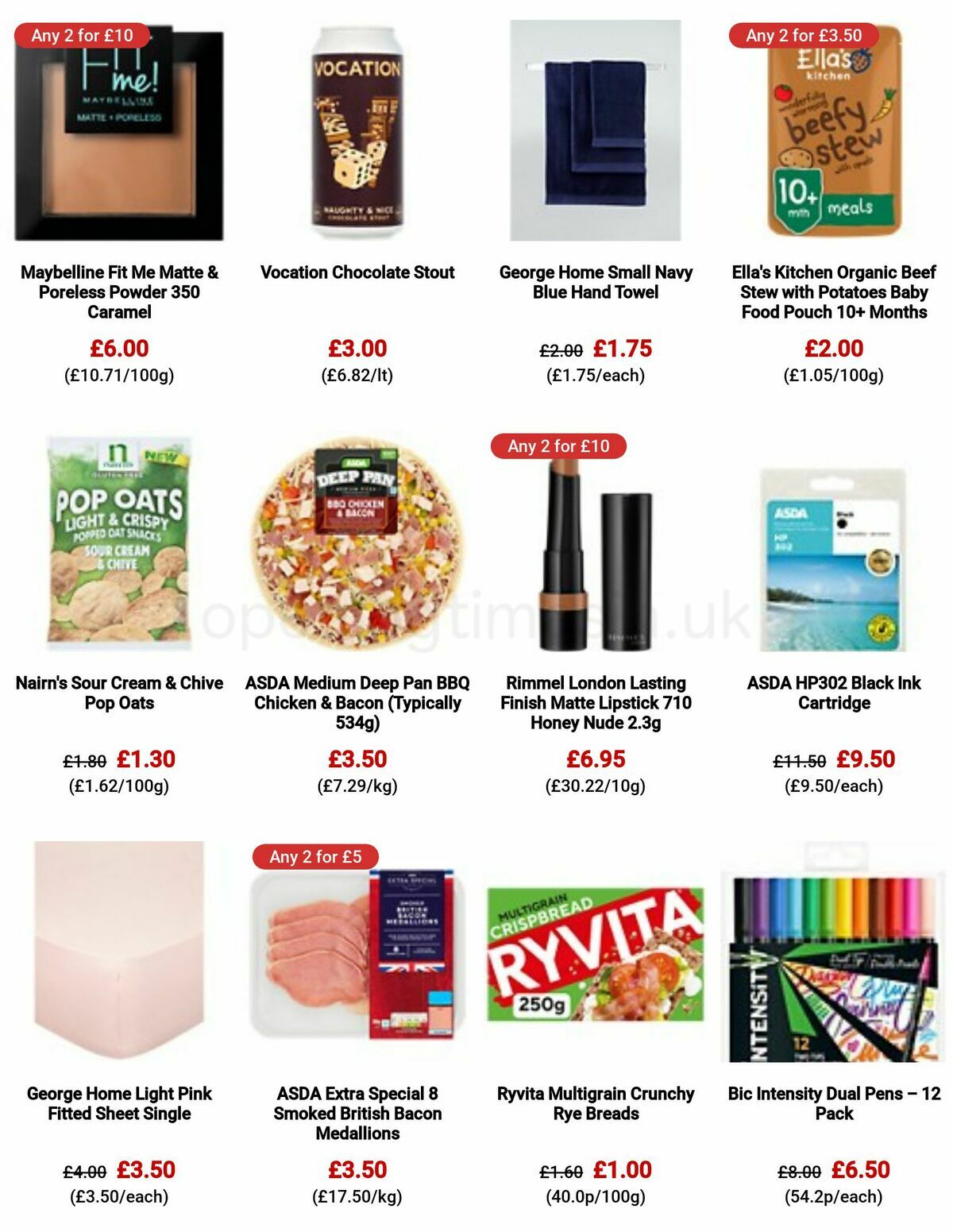 ASDA Offers from 20 January