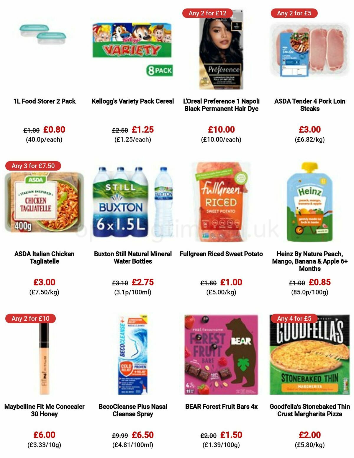 ASDA Offers from 20 January