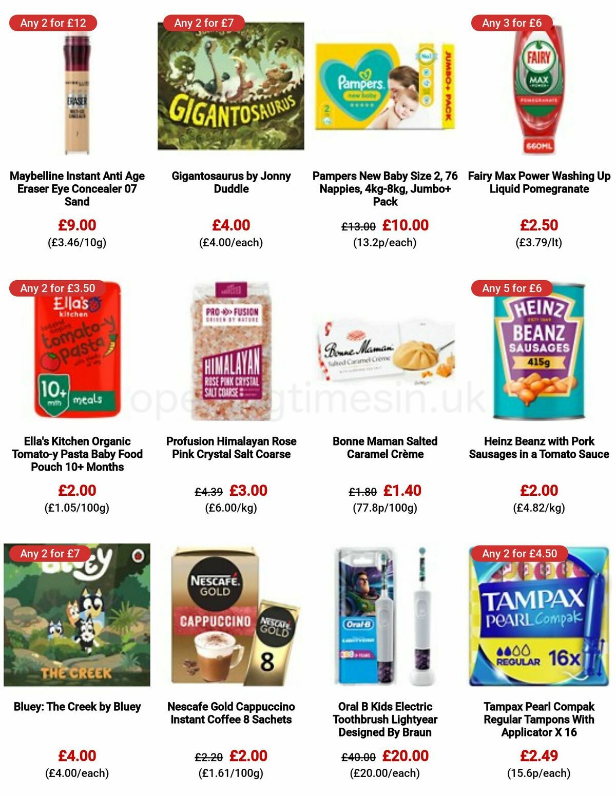 ASDA Offers from 20 January