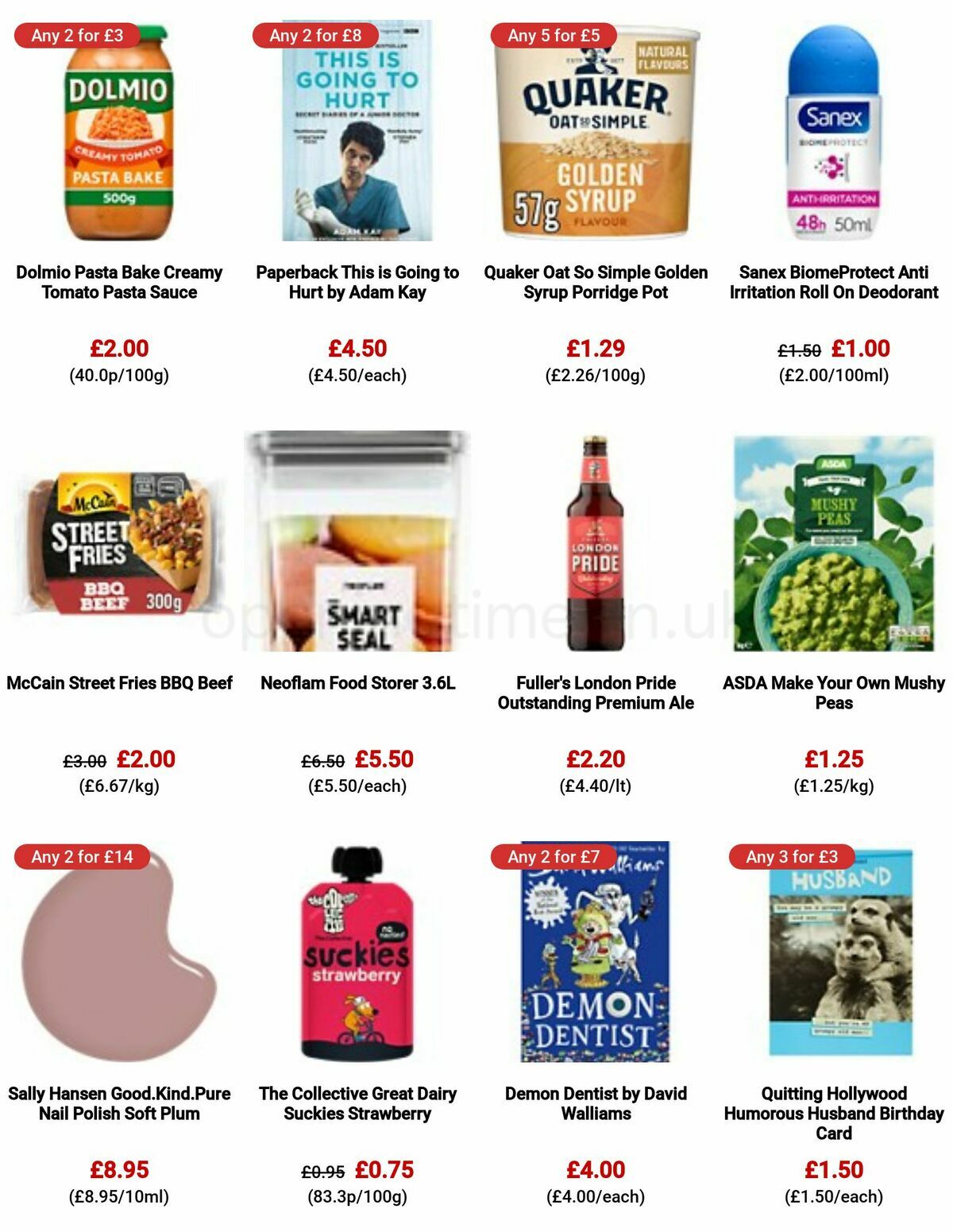 ASDA Offers from 20 January