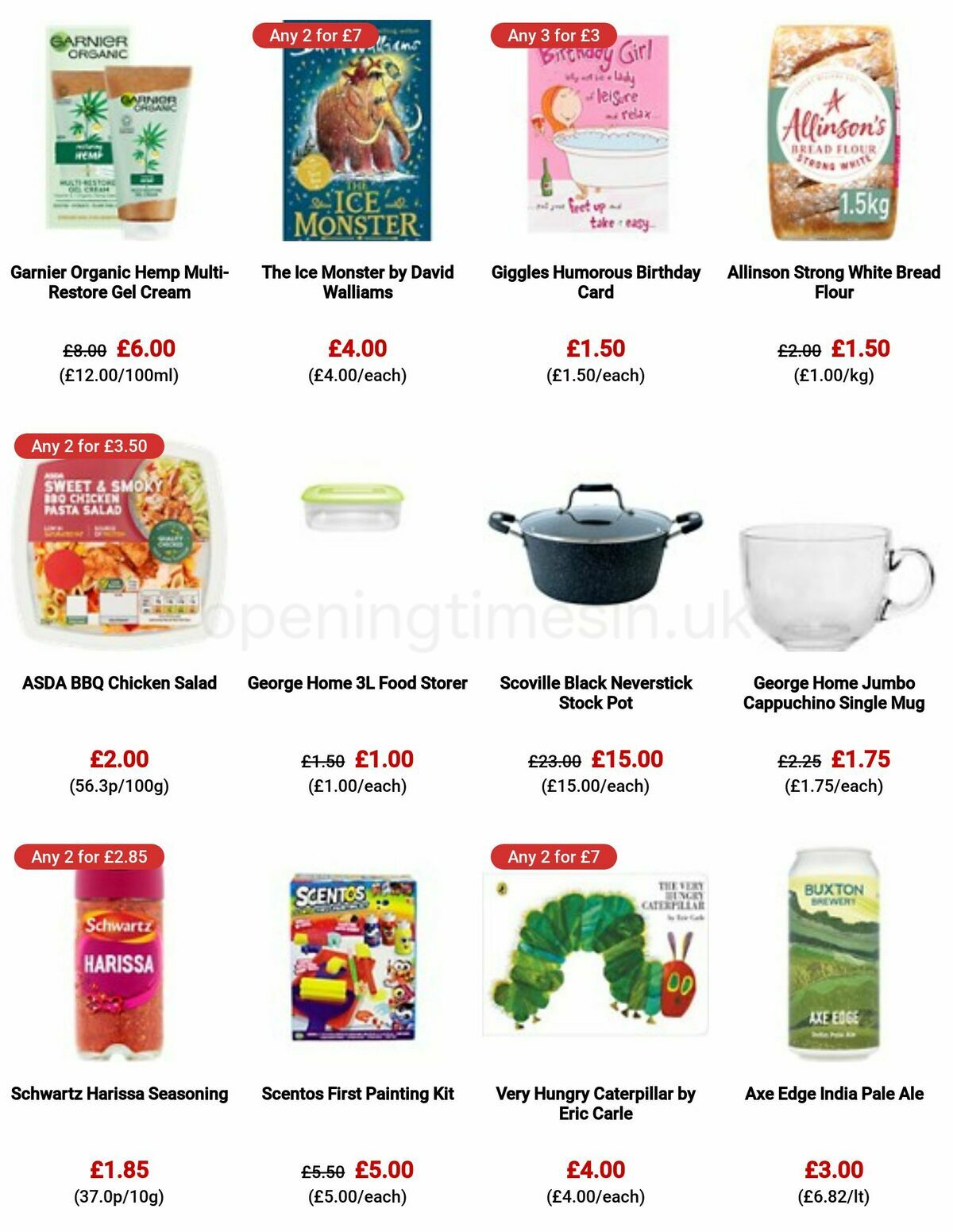 ASDA Offers from 20 January