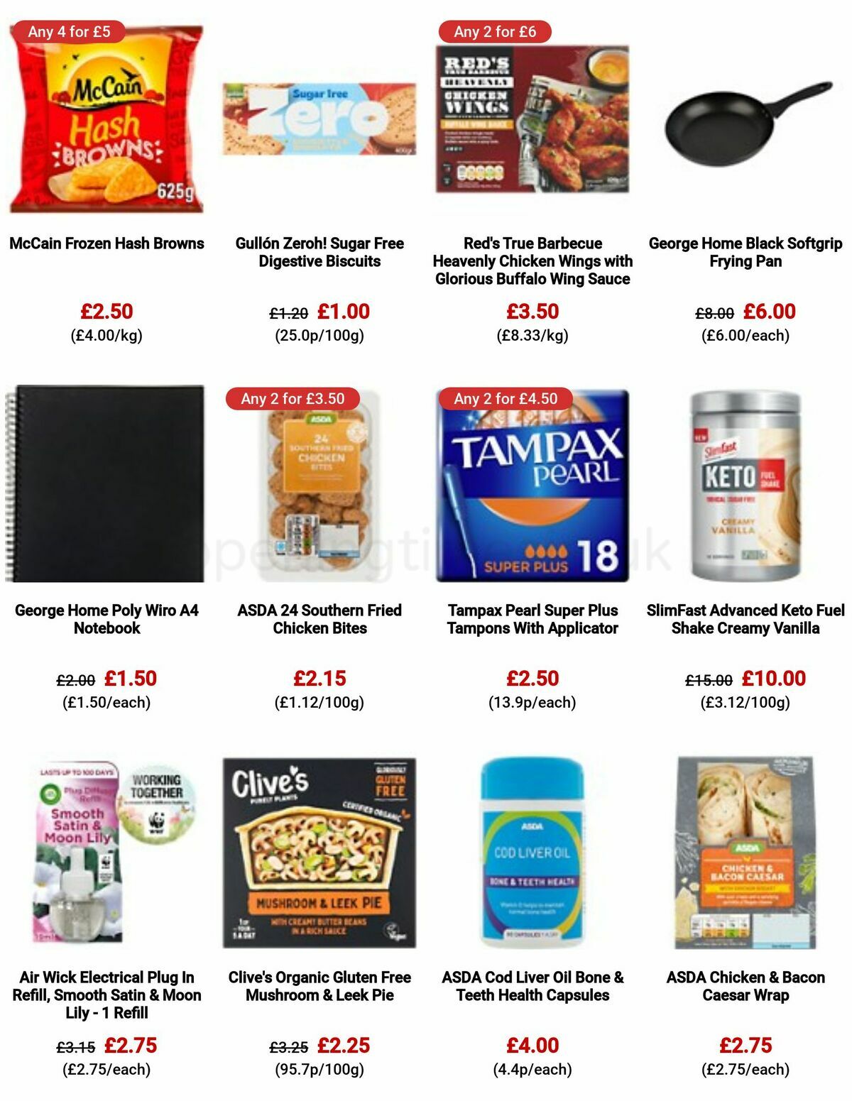 ASDA Offers from 20 January