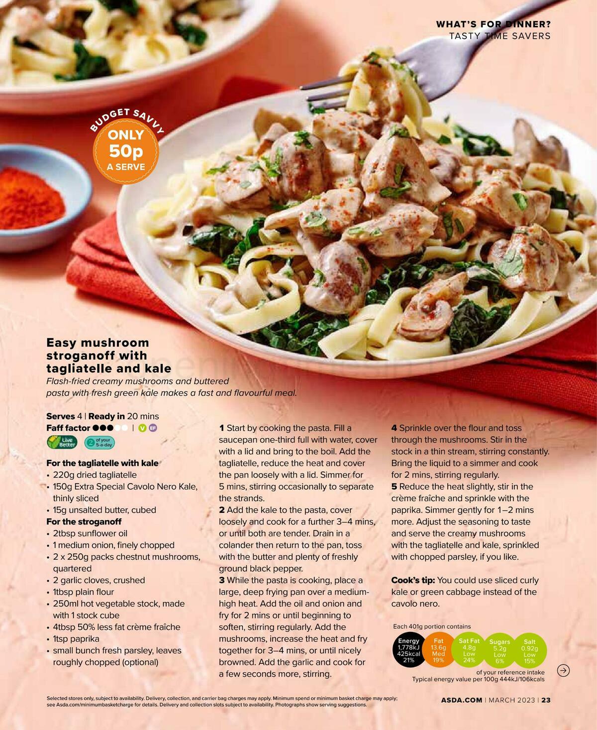 ASDA Magazine March Offers from 1 March