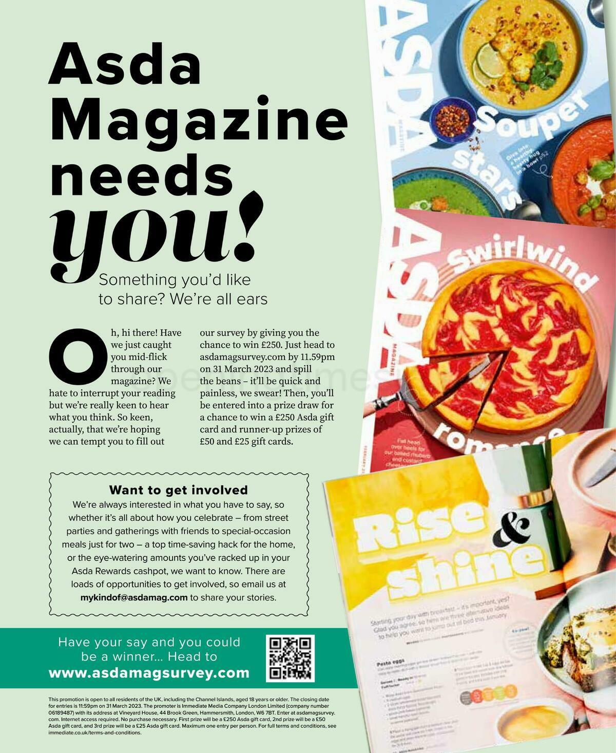 ASDA Magazine March Offers from 1 March