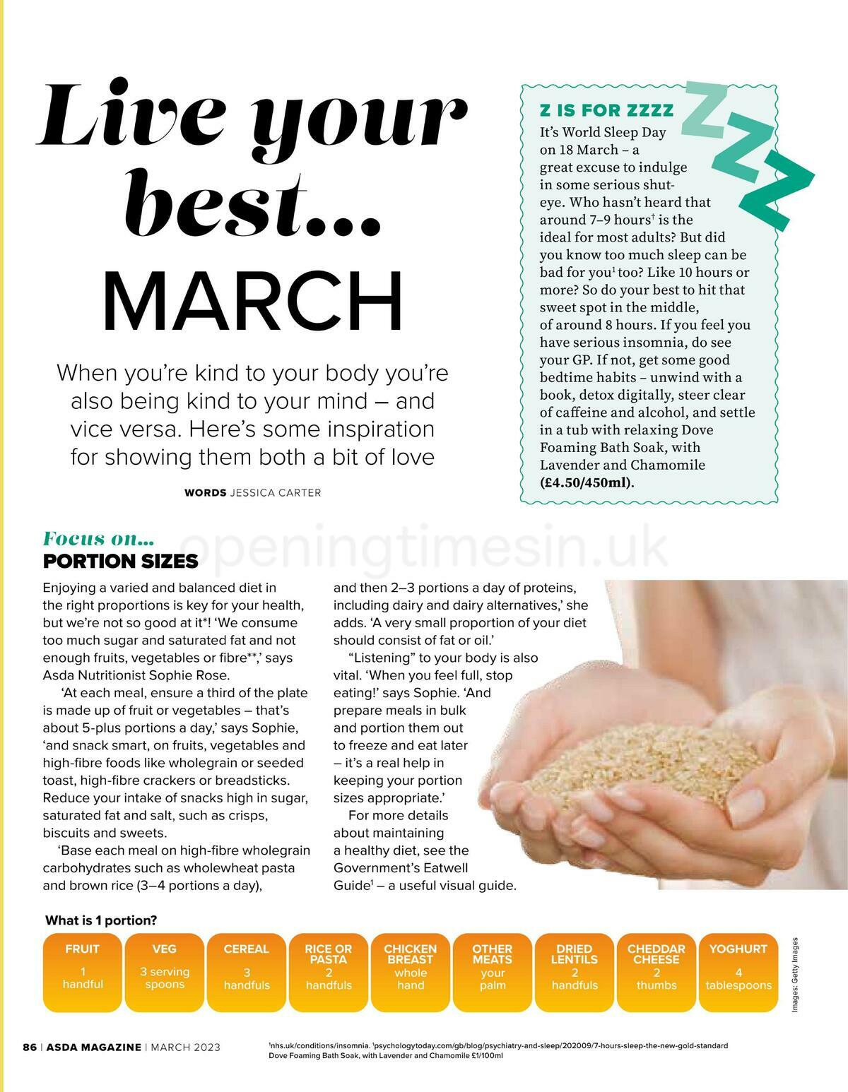 ASDA Magazine March Offers from 1 March