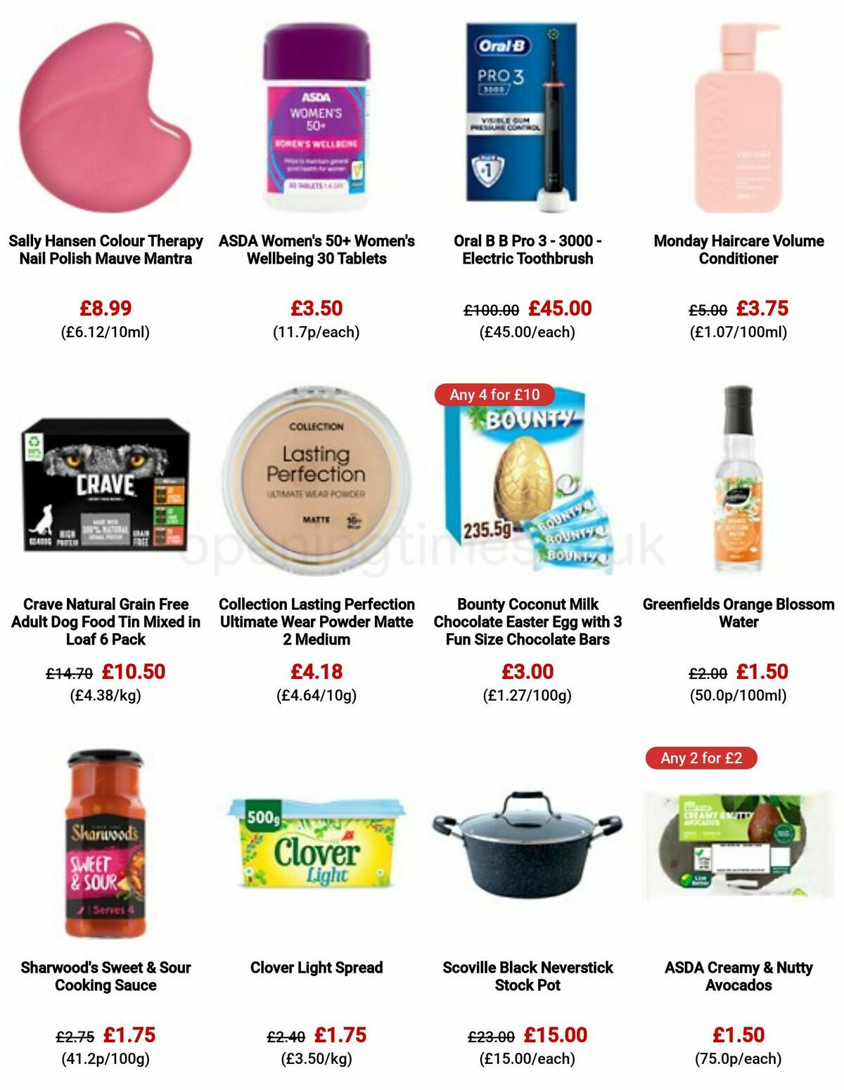 ASDA Offers from 22 March