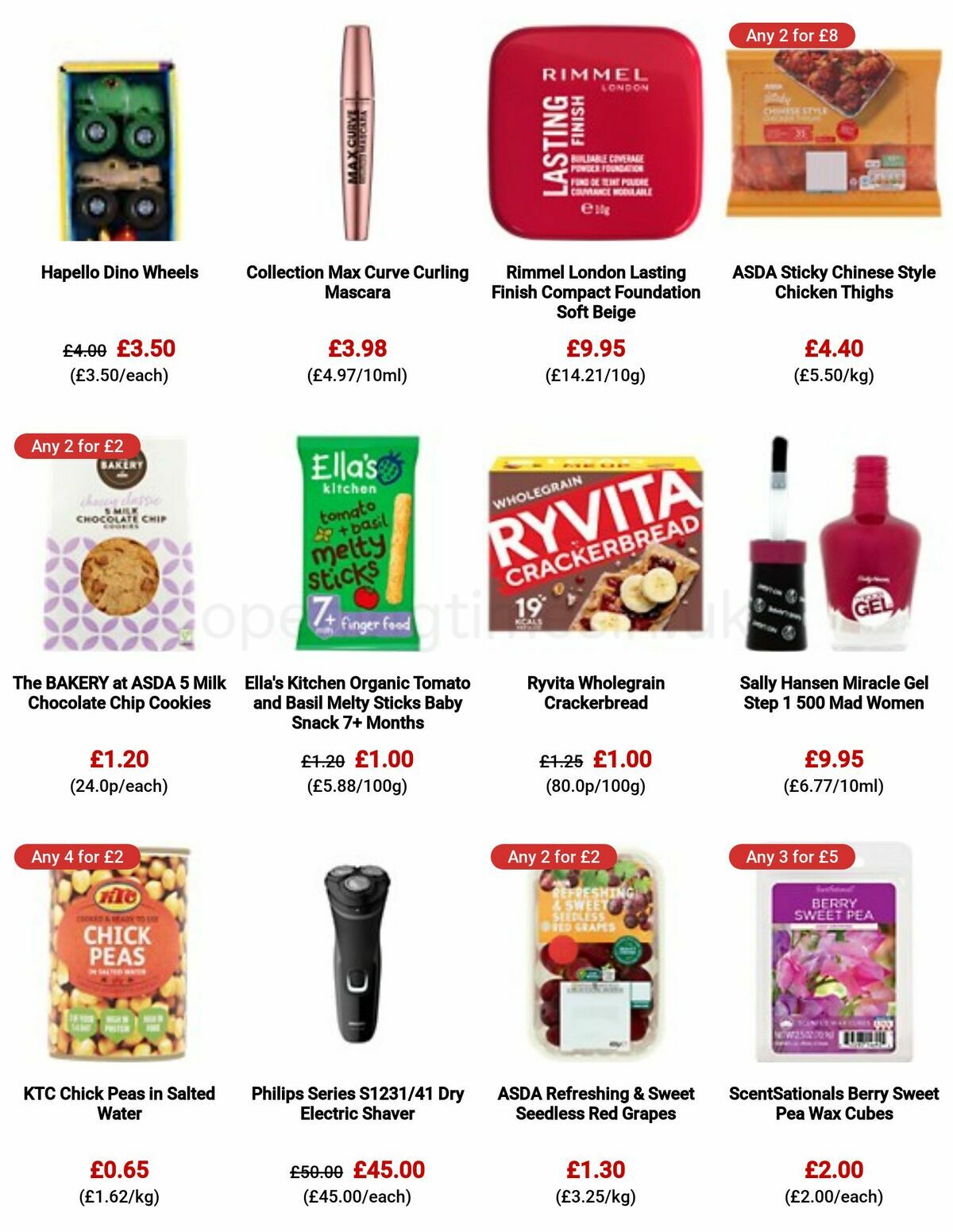 ASDA Offers from 22 March