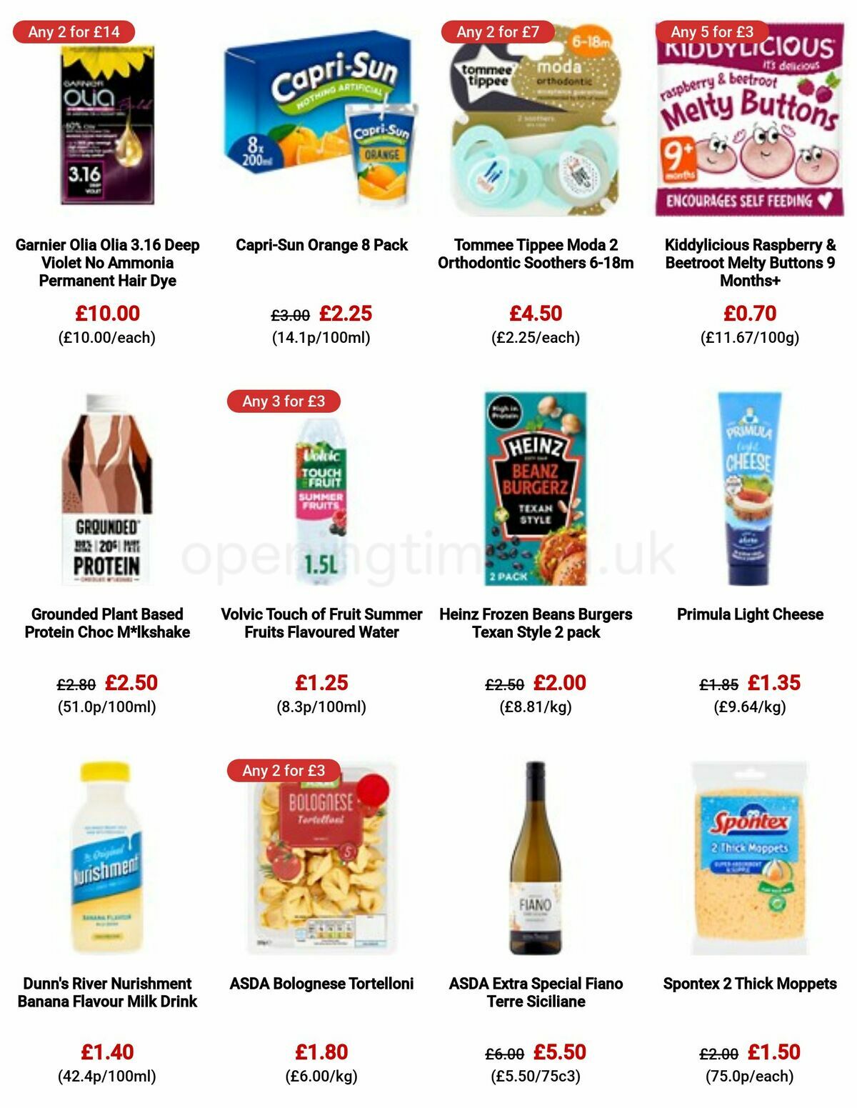 ASDA Offers from 22 March