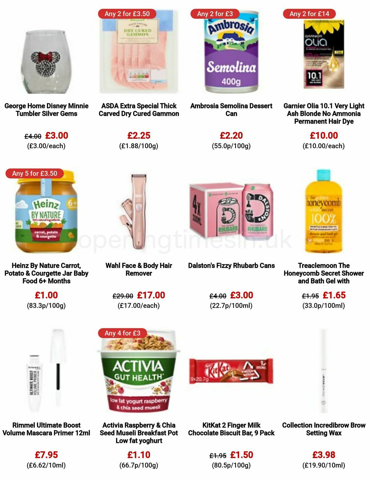 ASDA Offers from 22 March