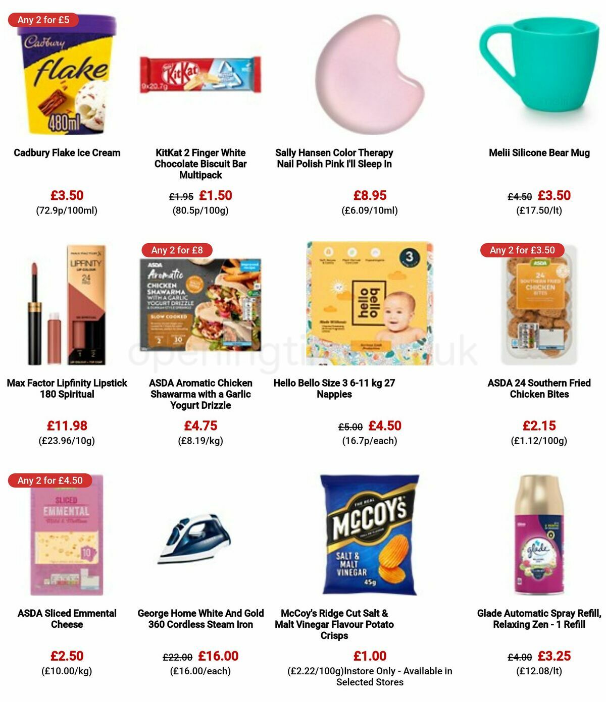 ASDA Offers from 22 March