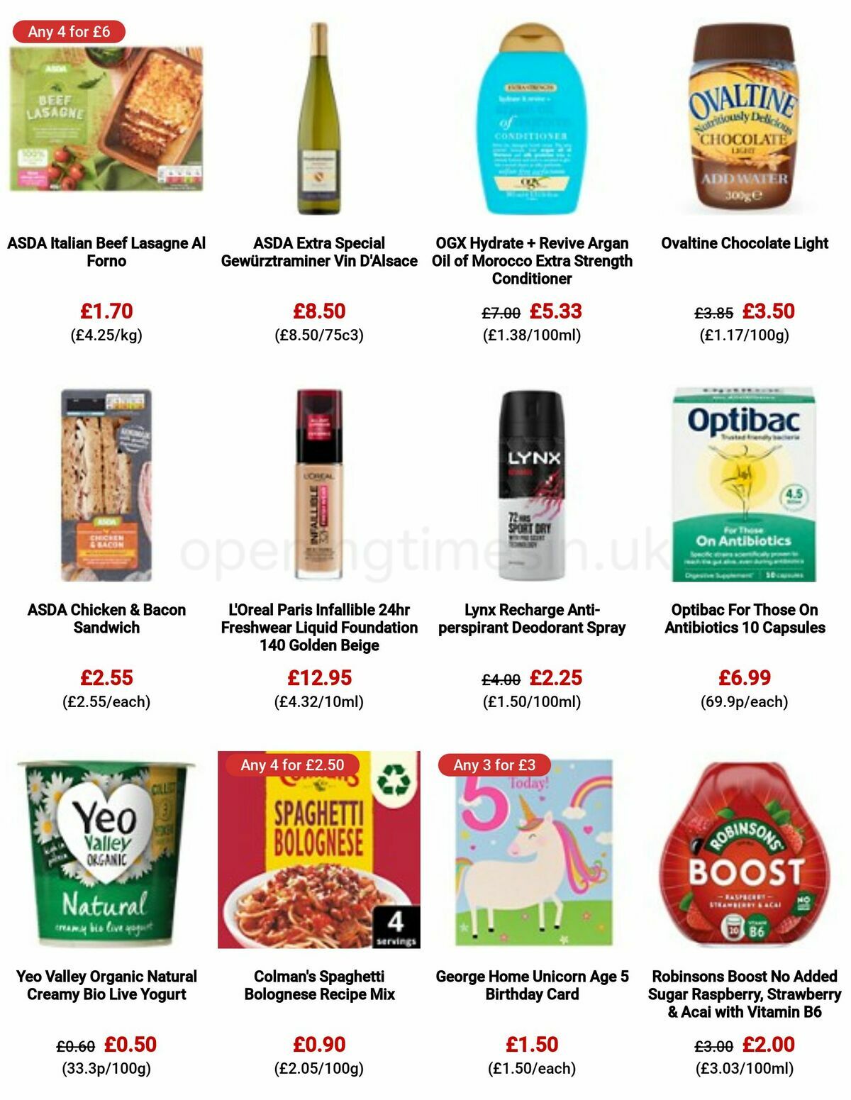 ASDA Offers from 22 March