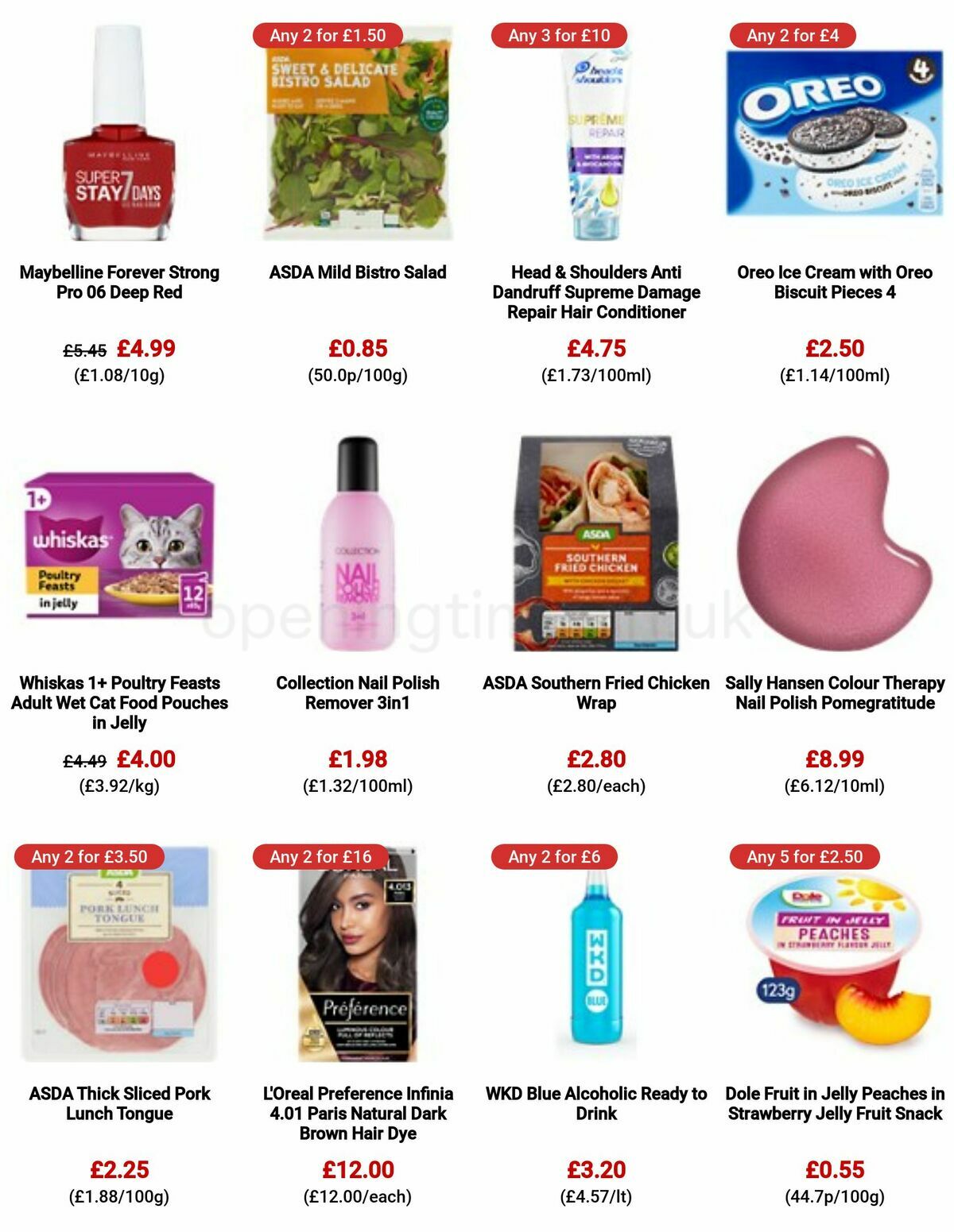 ASDA Offers from 22 March