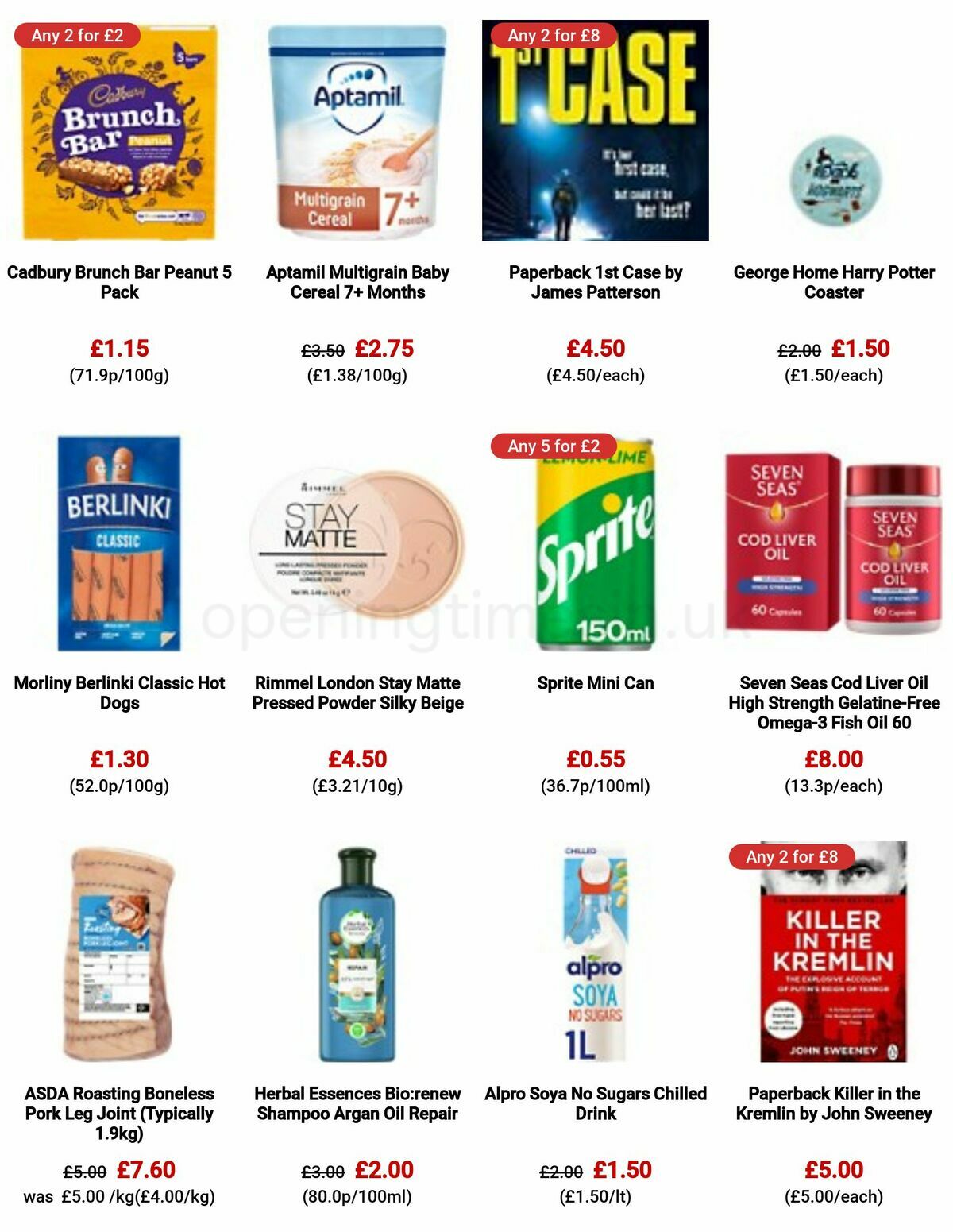 ASDA Offers from 22 March