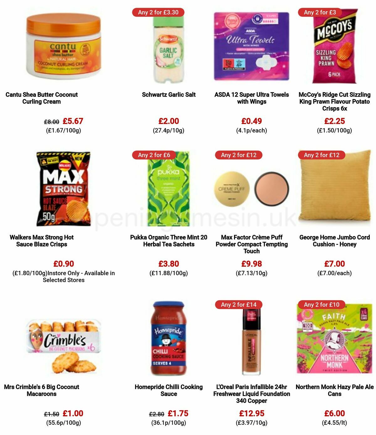 ASDA Offers from 19 May