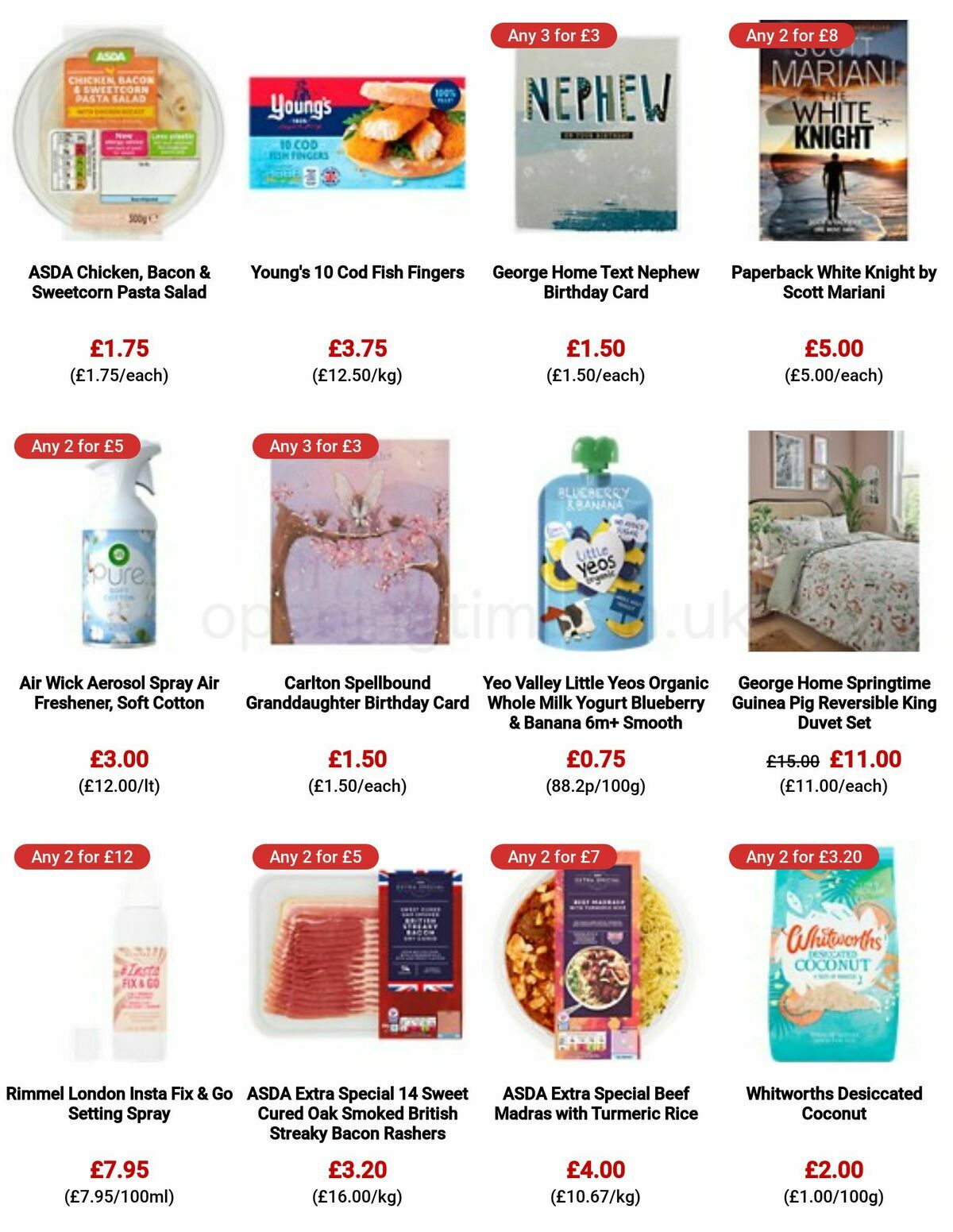 ASDA Offers from 19 May