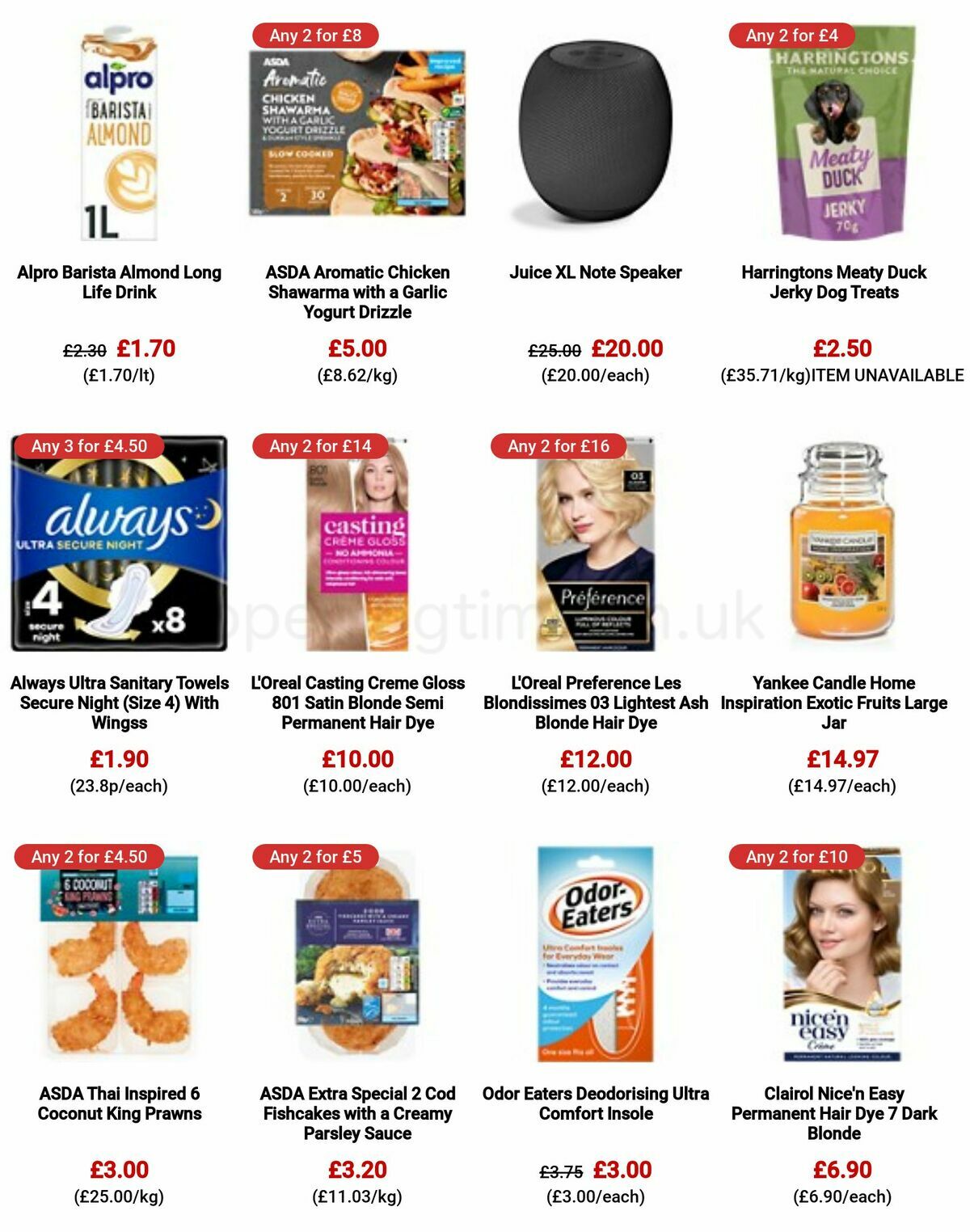 ASDA Offers from 19 May