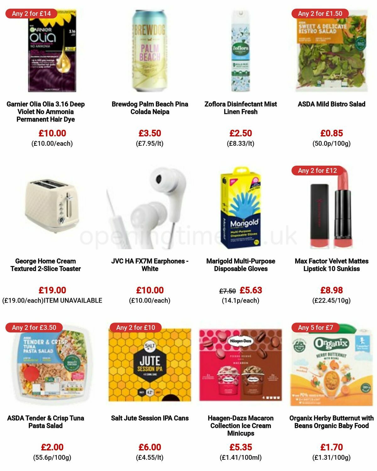 ASDA Offers from 19 May