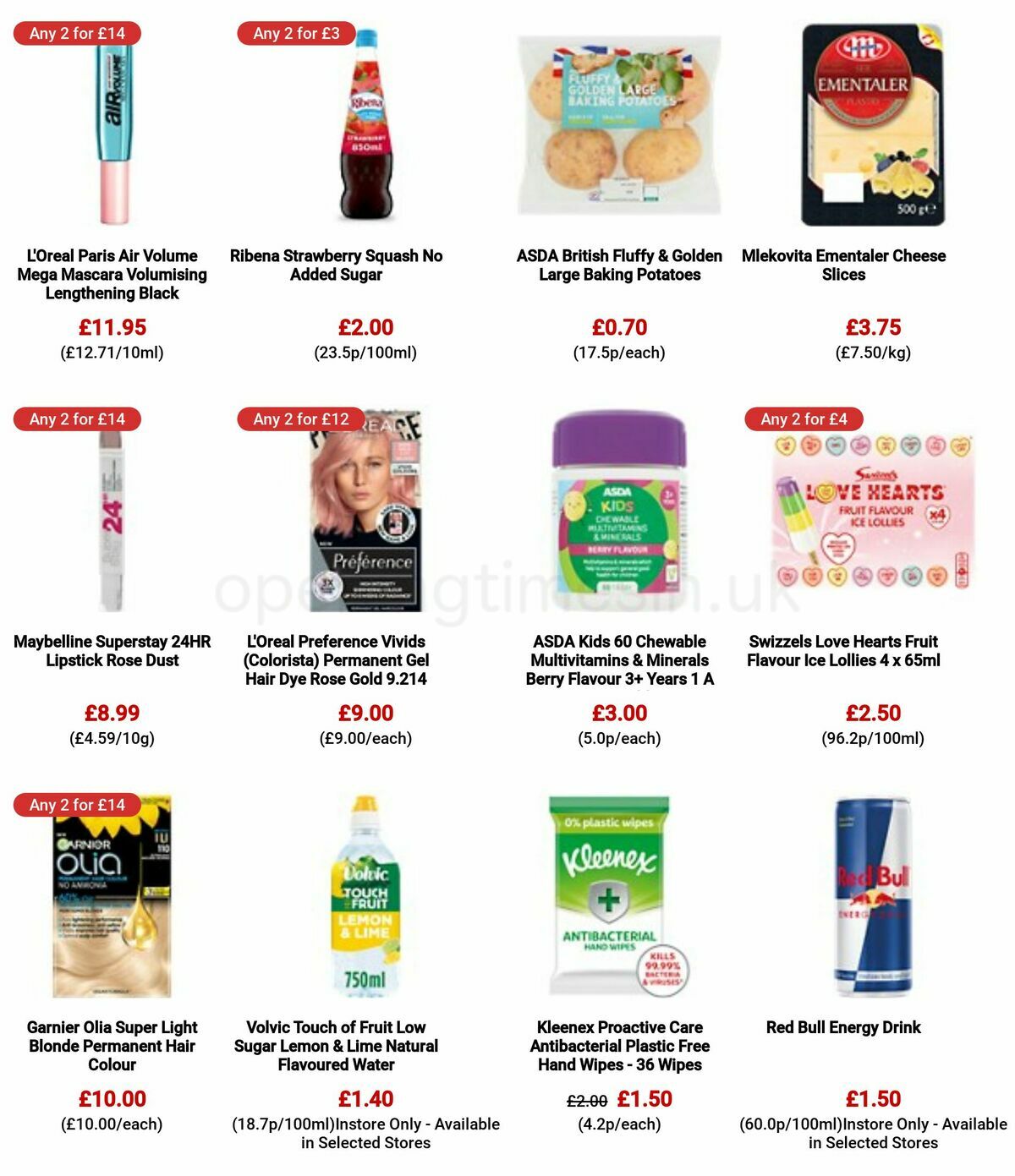 ASDA Offers from 19 May