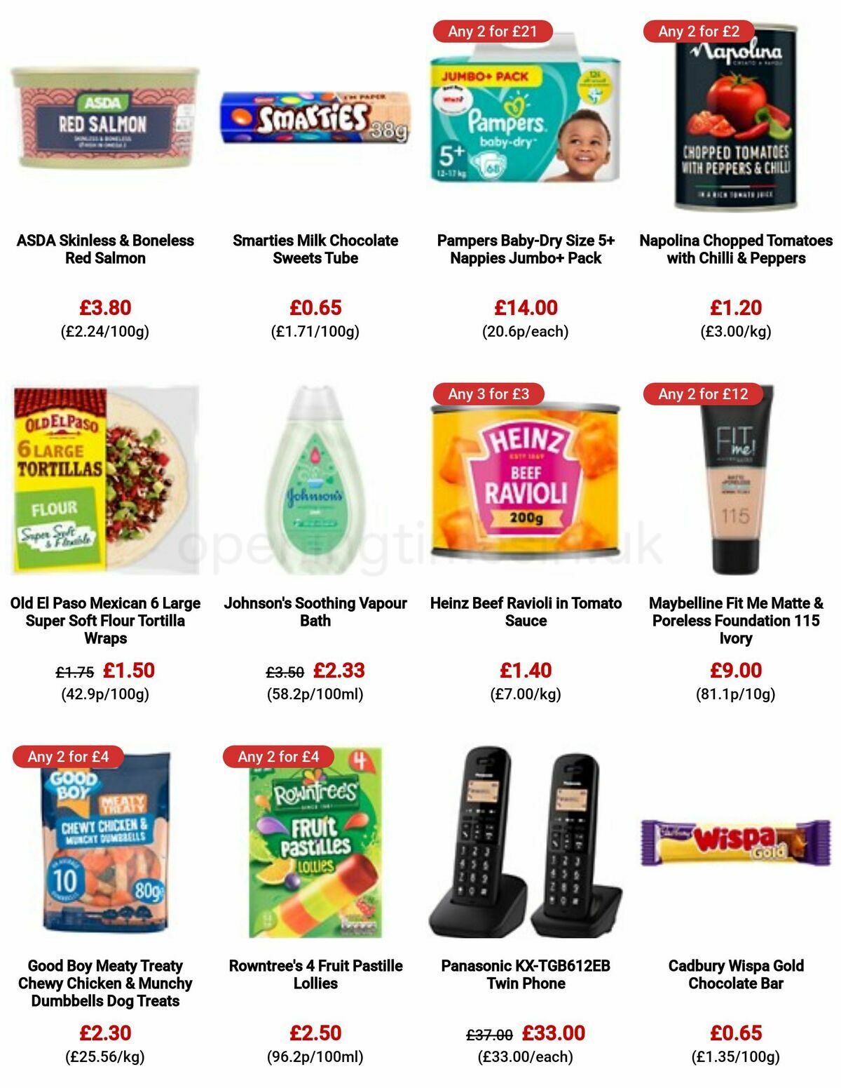 ASDA Offers from 19 May