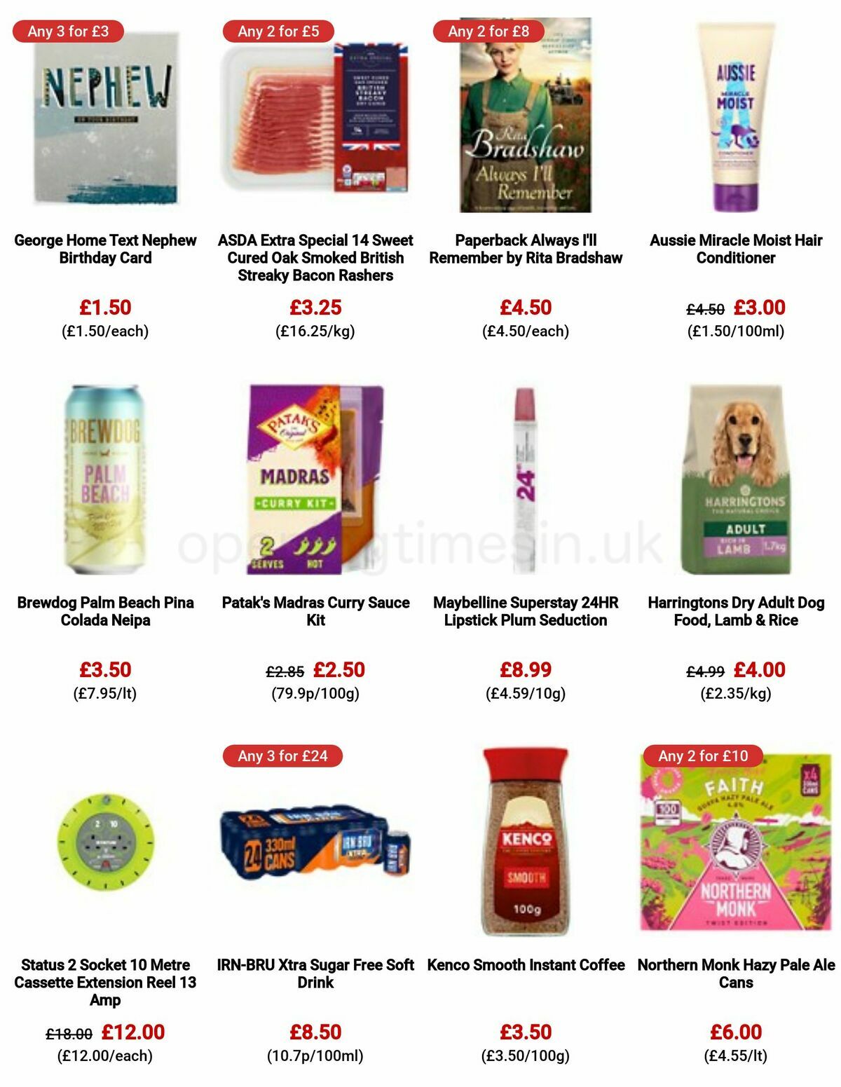 ASDA Offers from 9 June