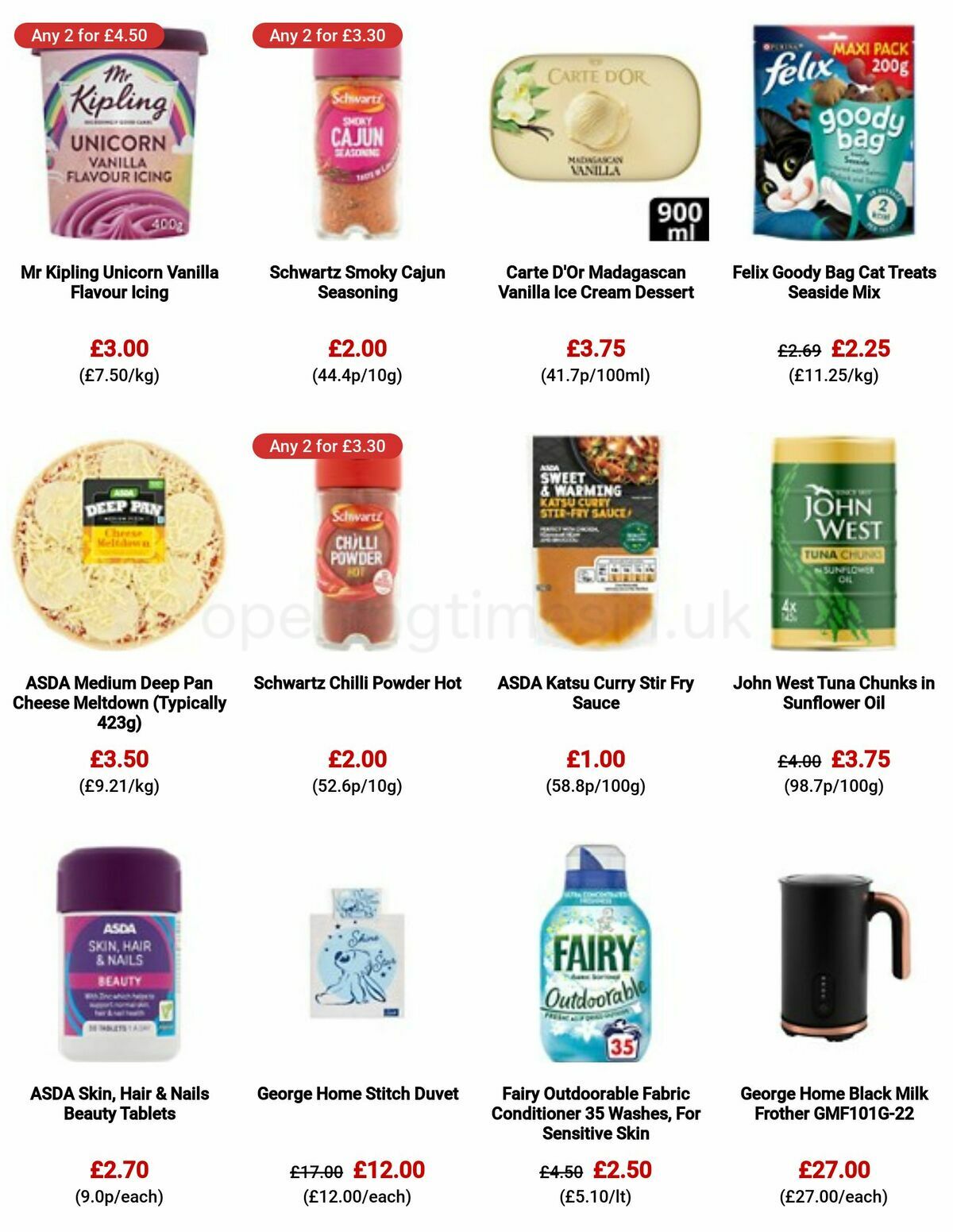 ASDA Offers from 9 June