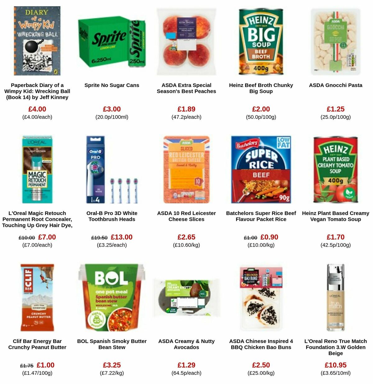 ASDA Offers from 11 August