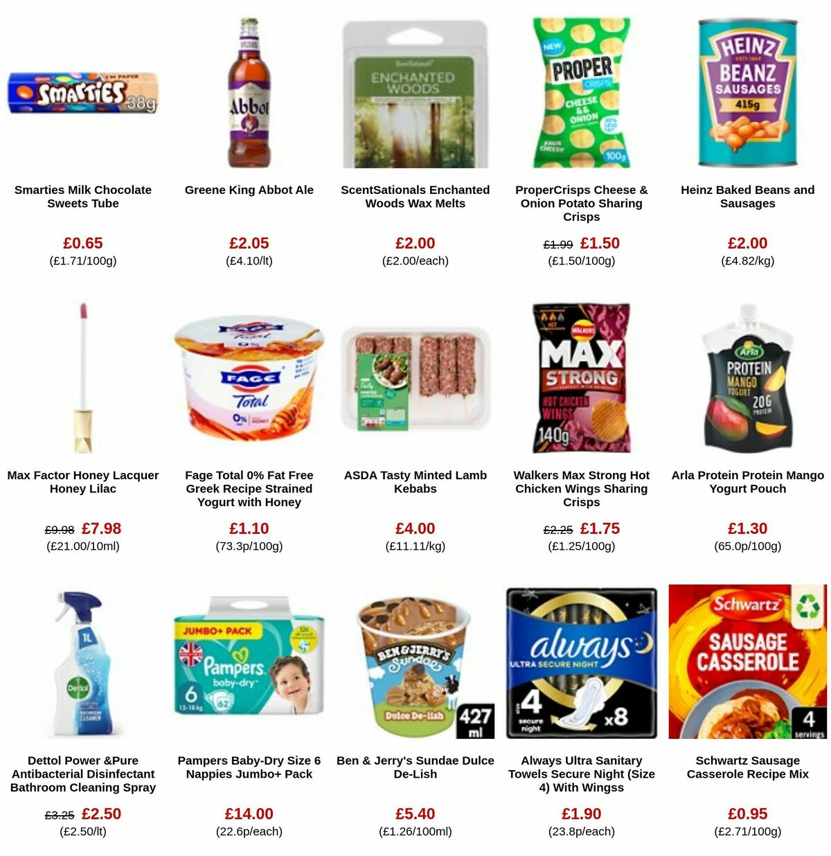 ASDA Offers from 11 August