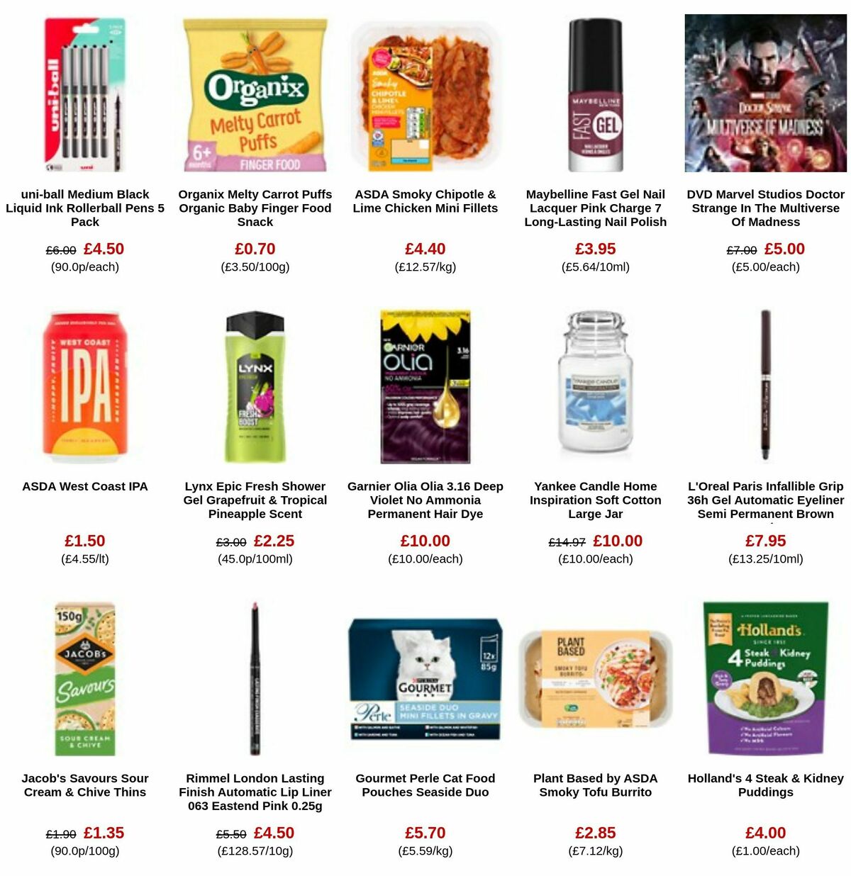 ASDA Offers from 11 August