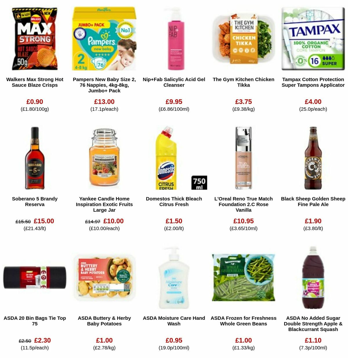 ASDA Offers from 11 August