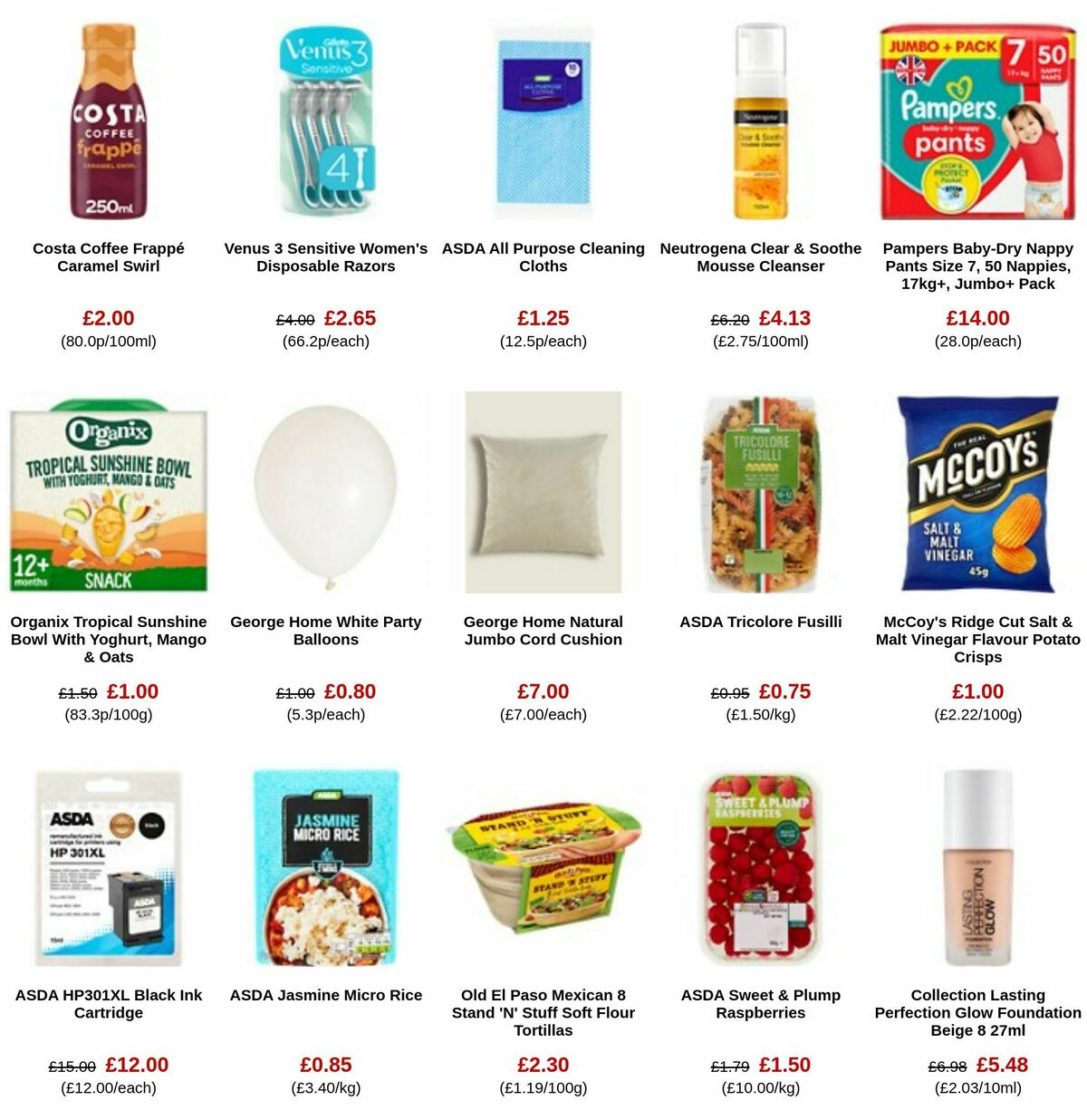 ASDA Offers from 11 August