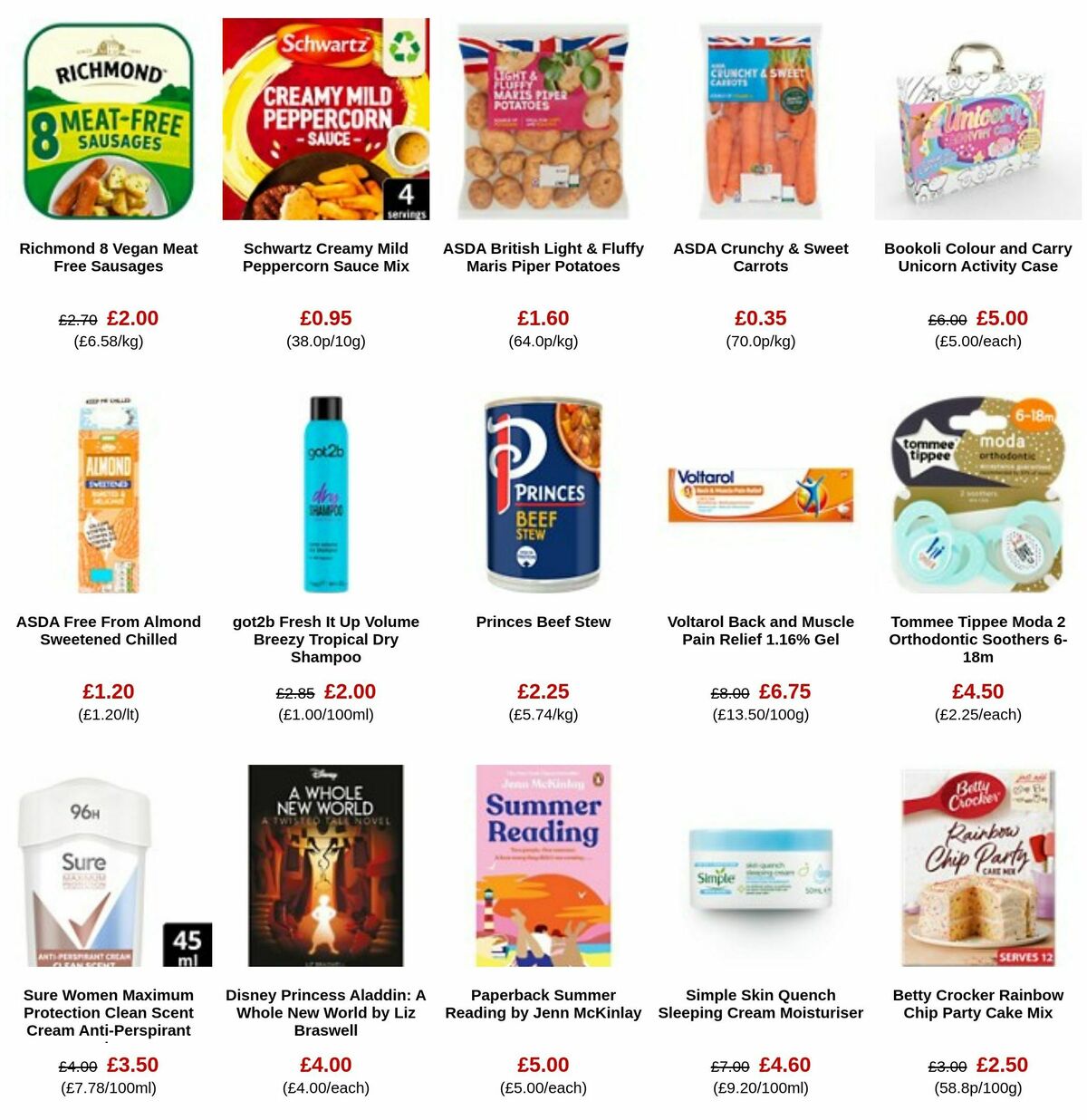 ASDA Offers from 11 August