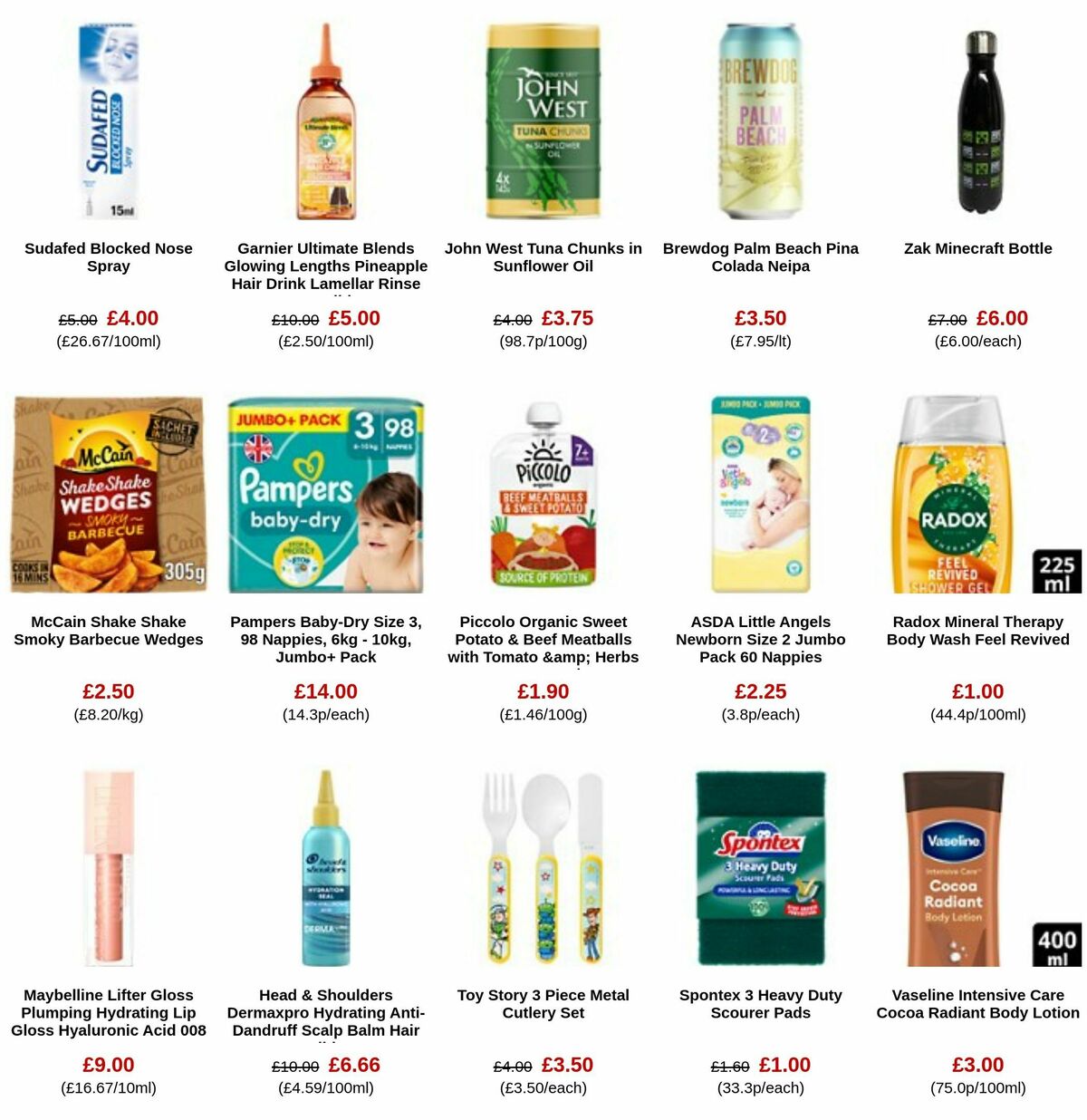 ASDA Offers from 11 August