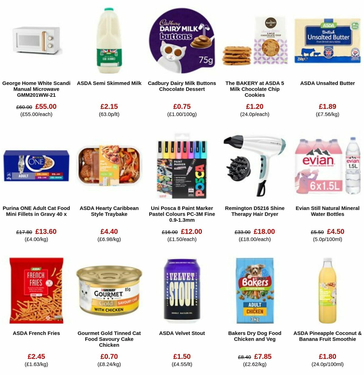 ASDA Offers from 11 August