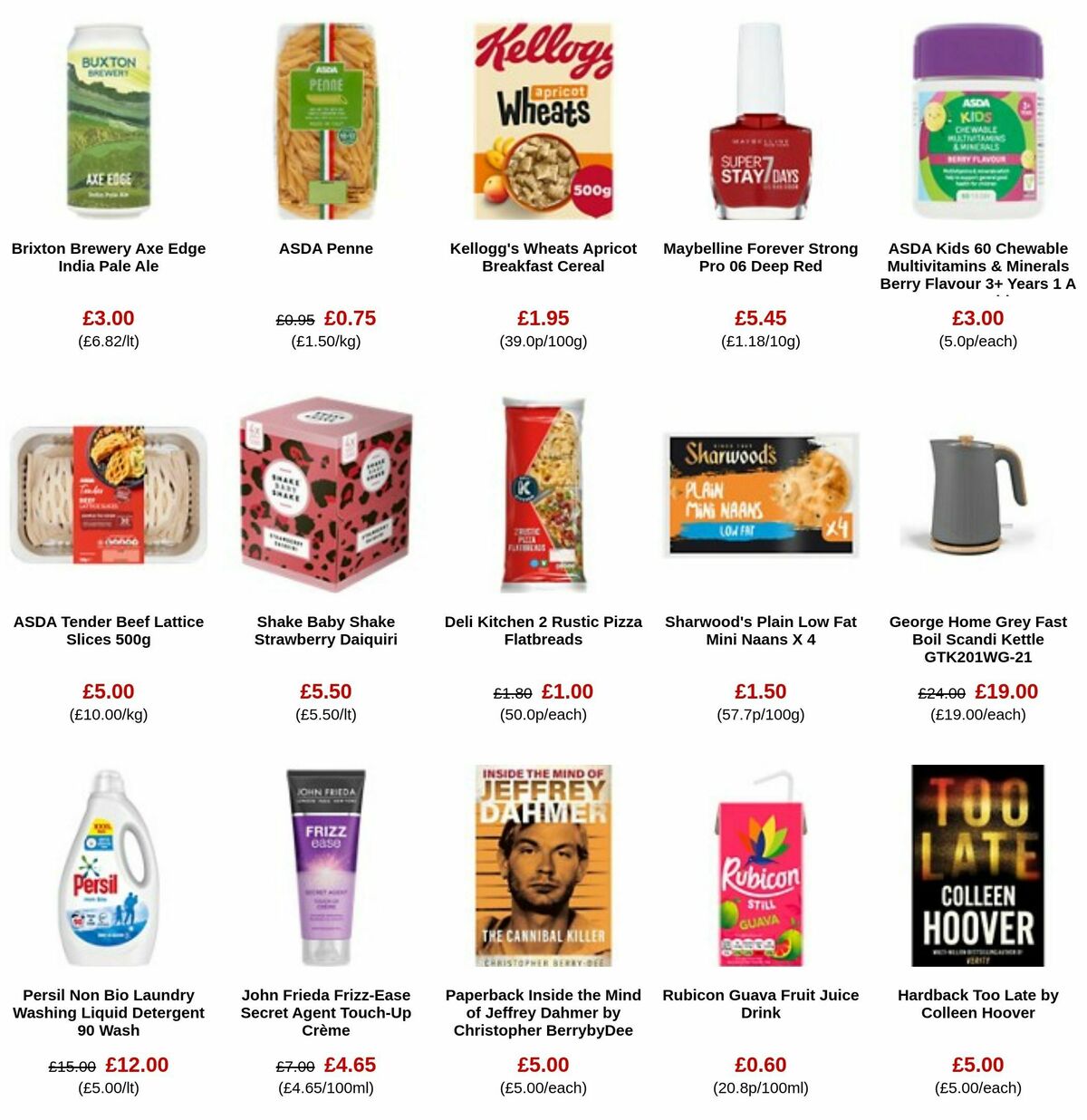 ASDA Offers from 6 October