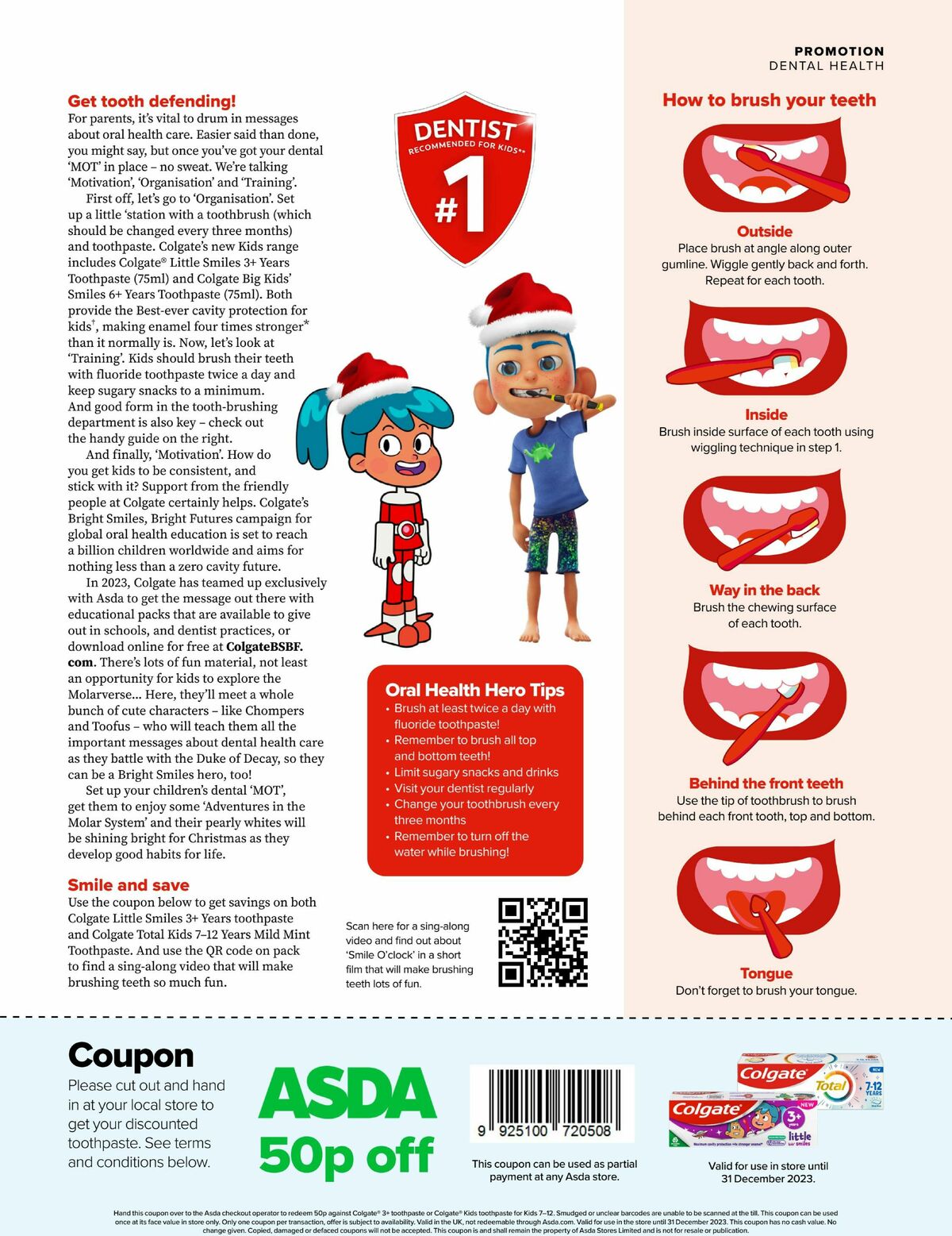 ASDA Magazine November/December Offers from 1 November