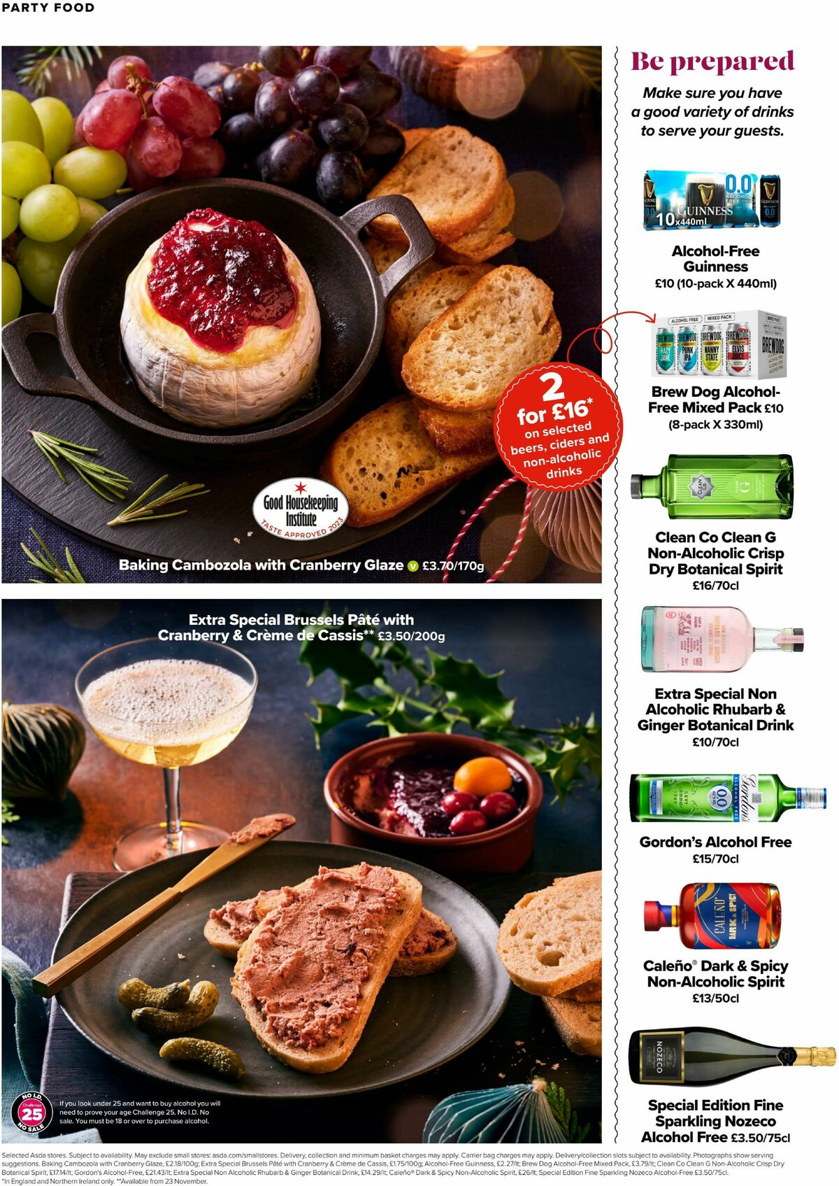 ASDA Magazine November/December Offers from 1 November