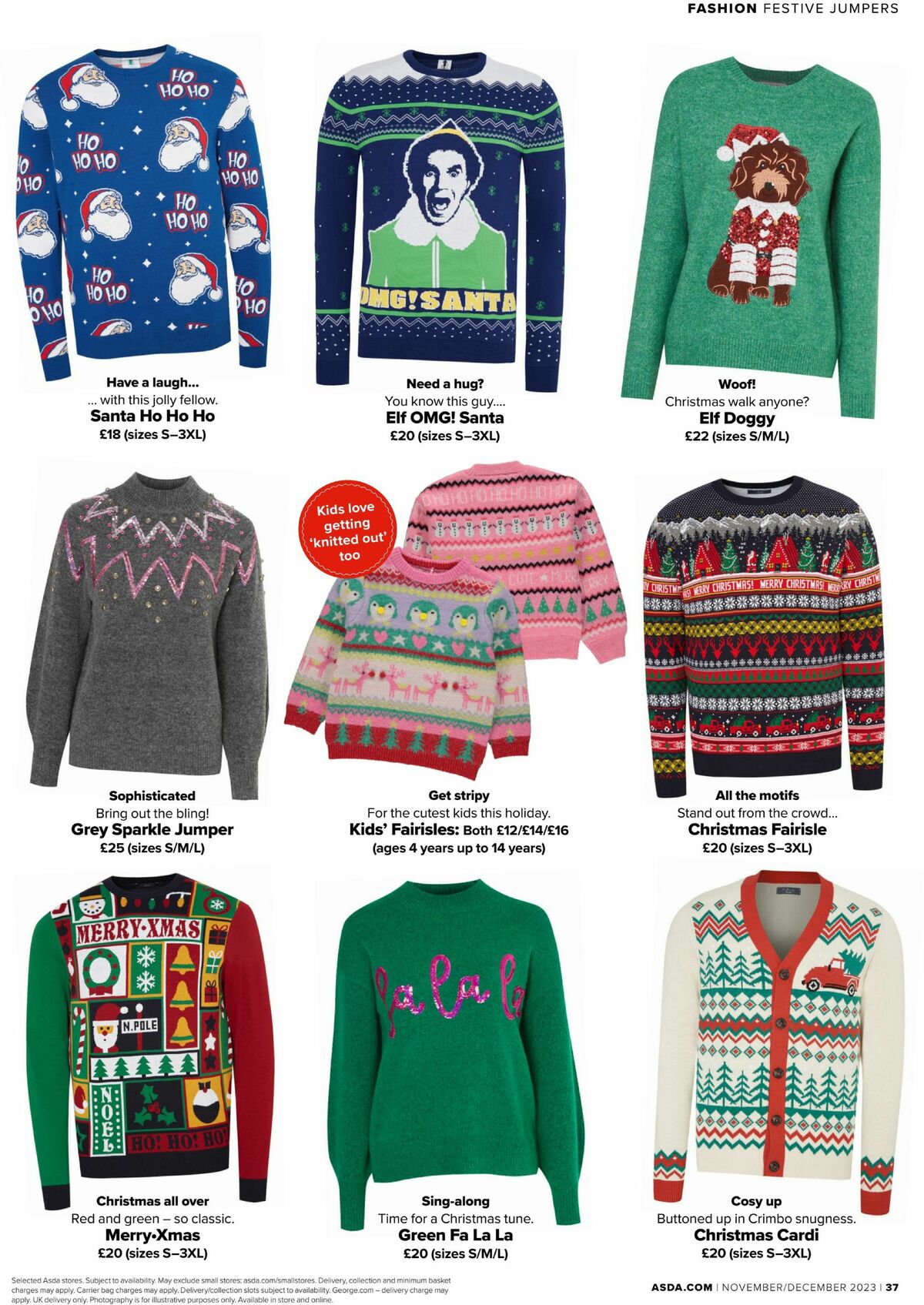 ASDA Magazine November/December Offers from 1 November