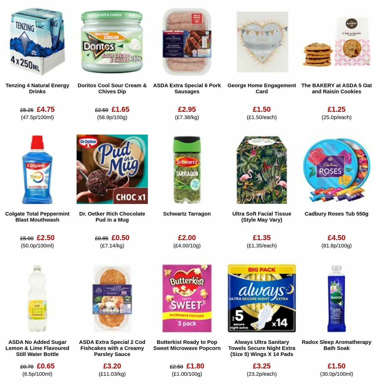 ASDA Offers from 1 December