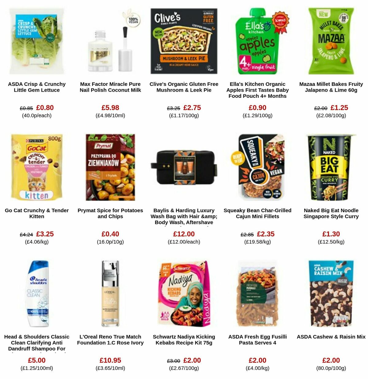 ASDA Offers from 1 December