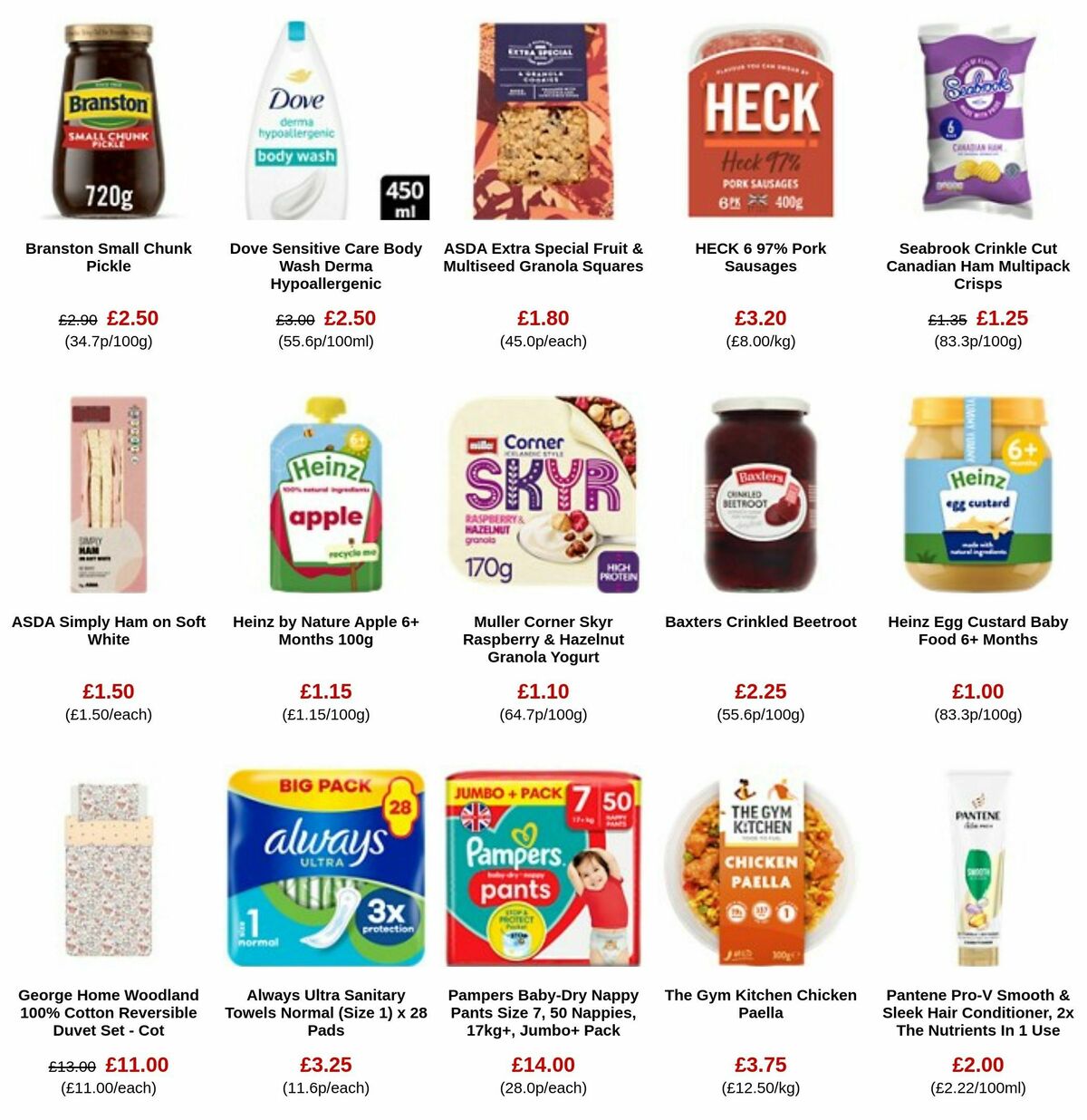 ASDA Offers from 1 December