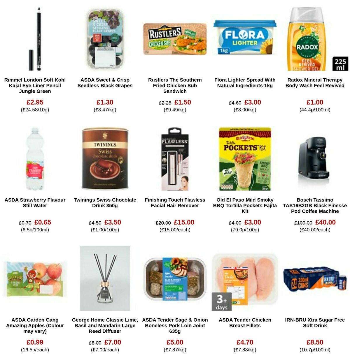 ASDA Offers from 1 December