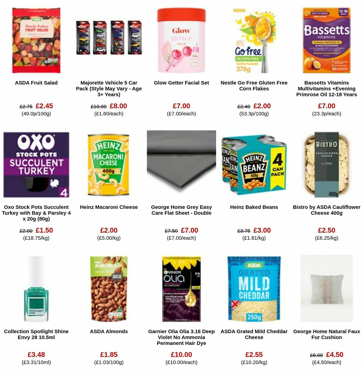 ASDA Offers from 1 December