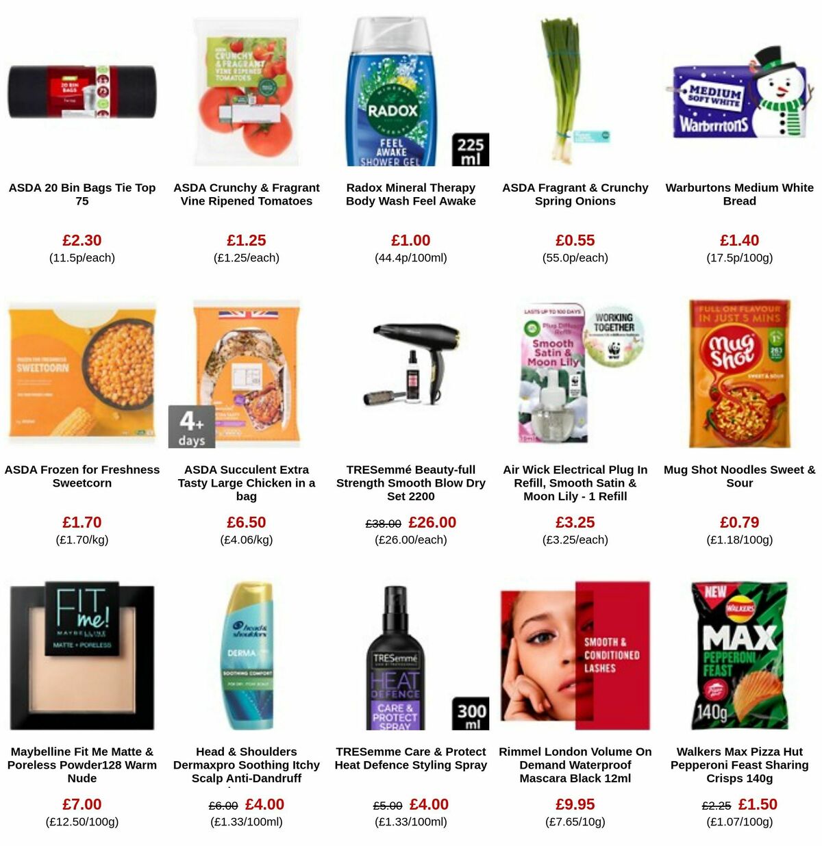 ASDA Offers from 1 December