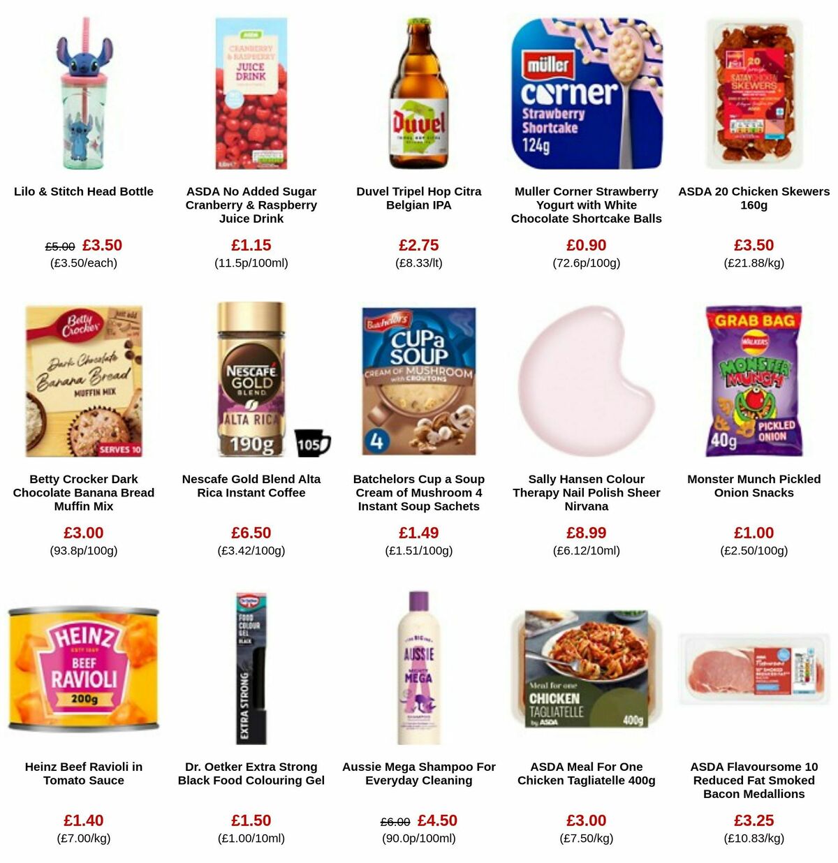 ASDA Offers from 8 December