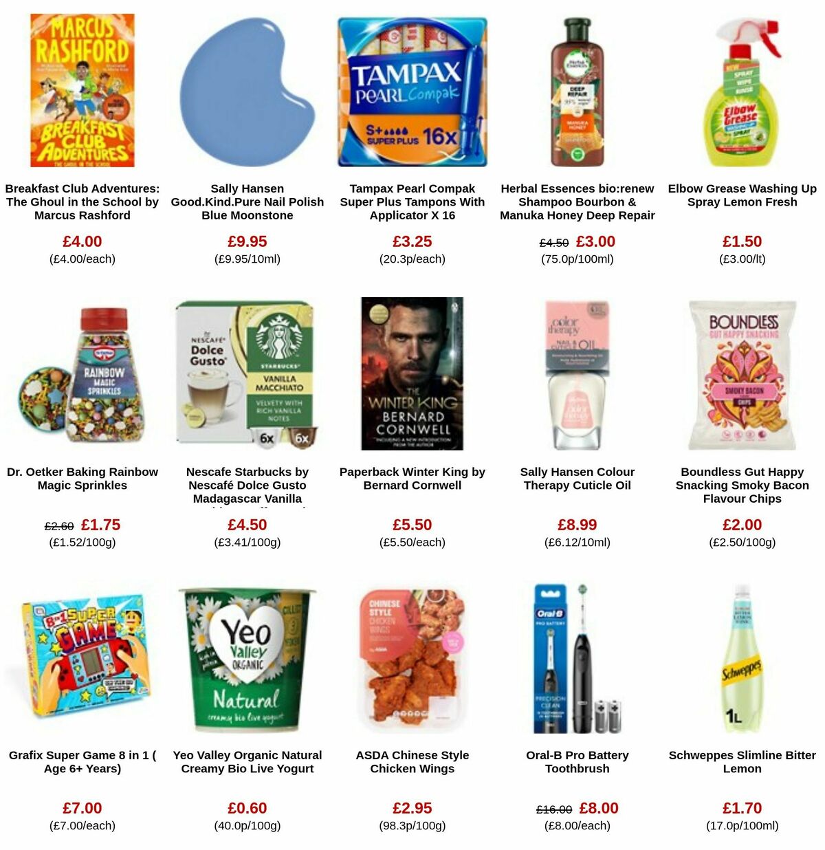 ASDA Offers from 8 December