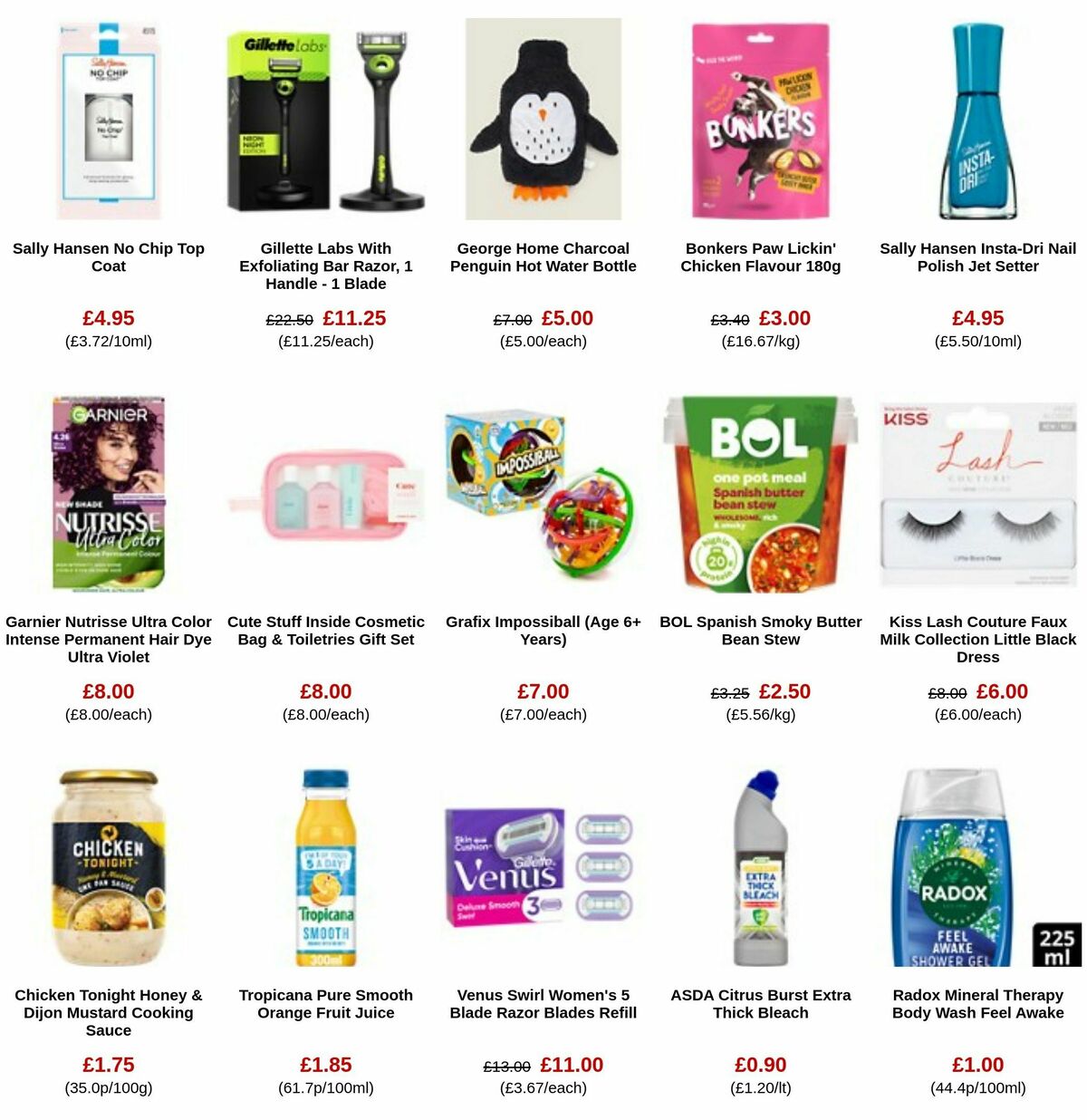 ASDA Offers from 8 December