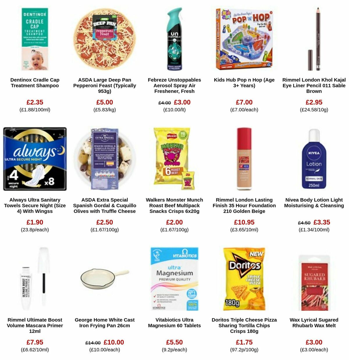 ASDA Offers from 29 December